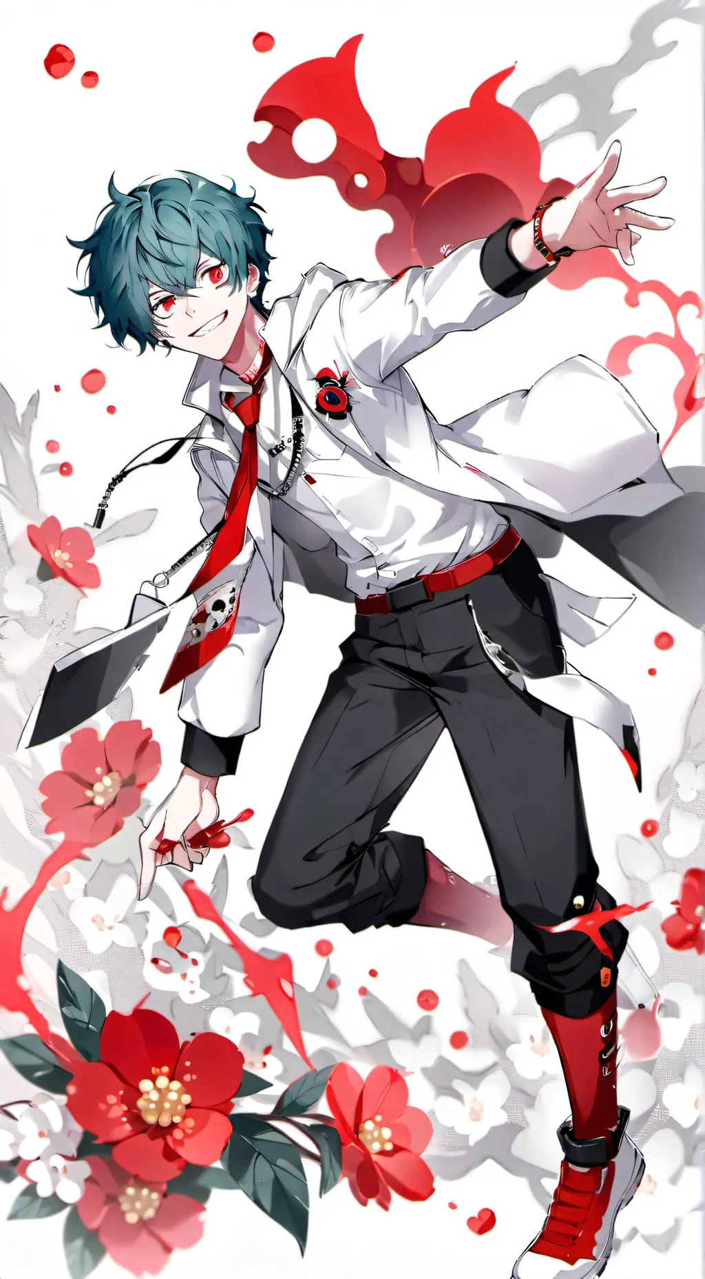 ai character: villain deku? background