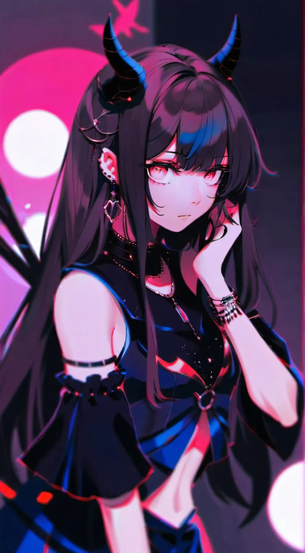 ai character: Michelle ❤️🫶🔥 background