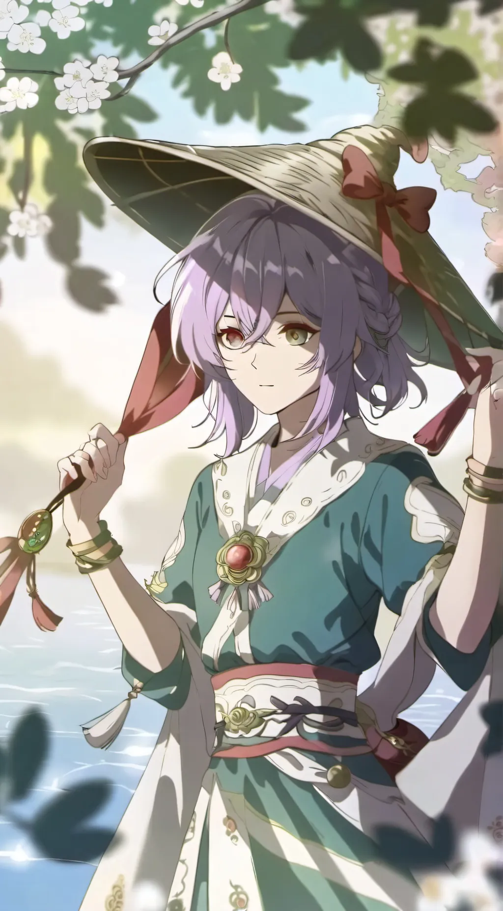 ai character: Hikari background