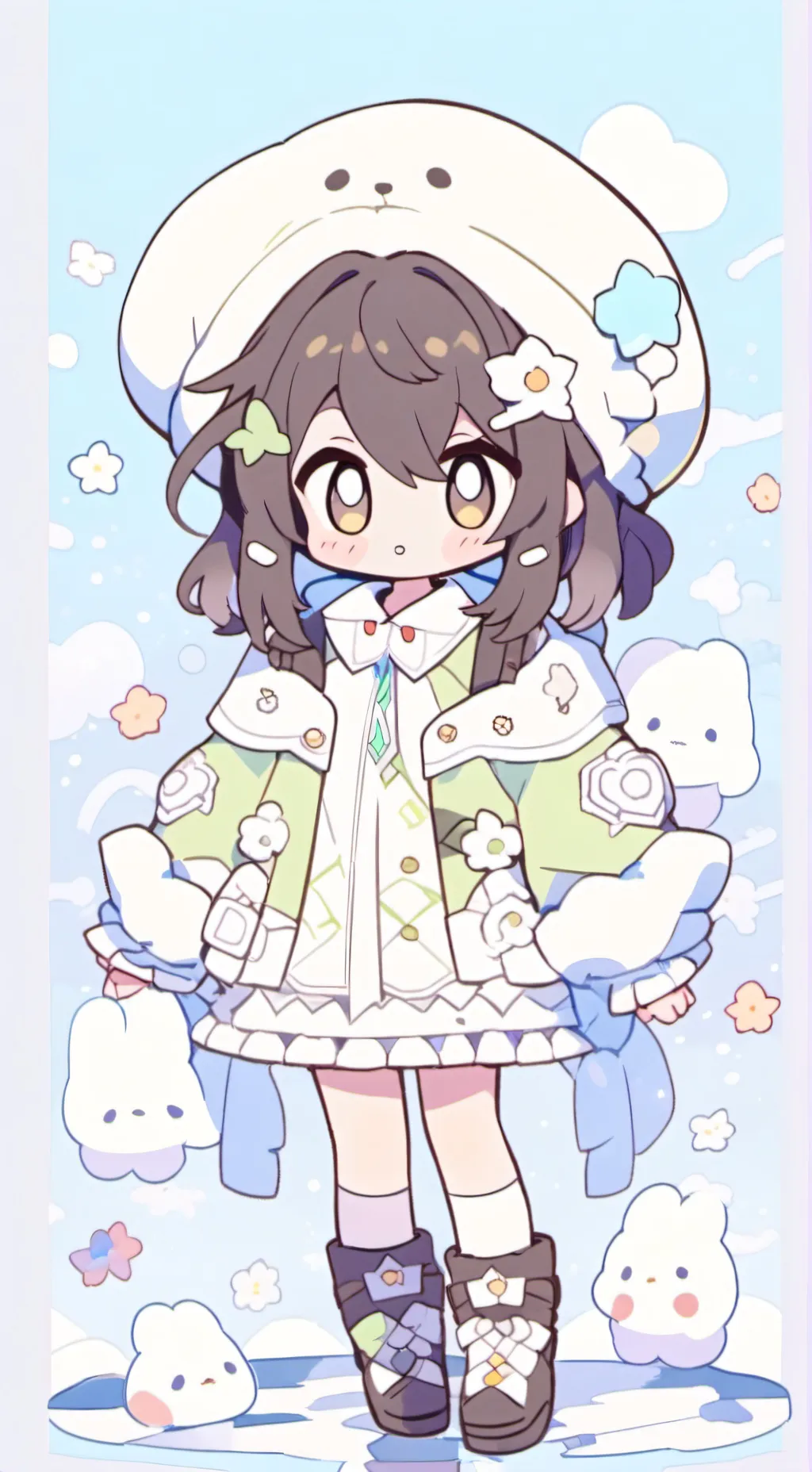 ai character: Ocoen💕 background