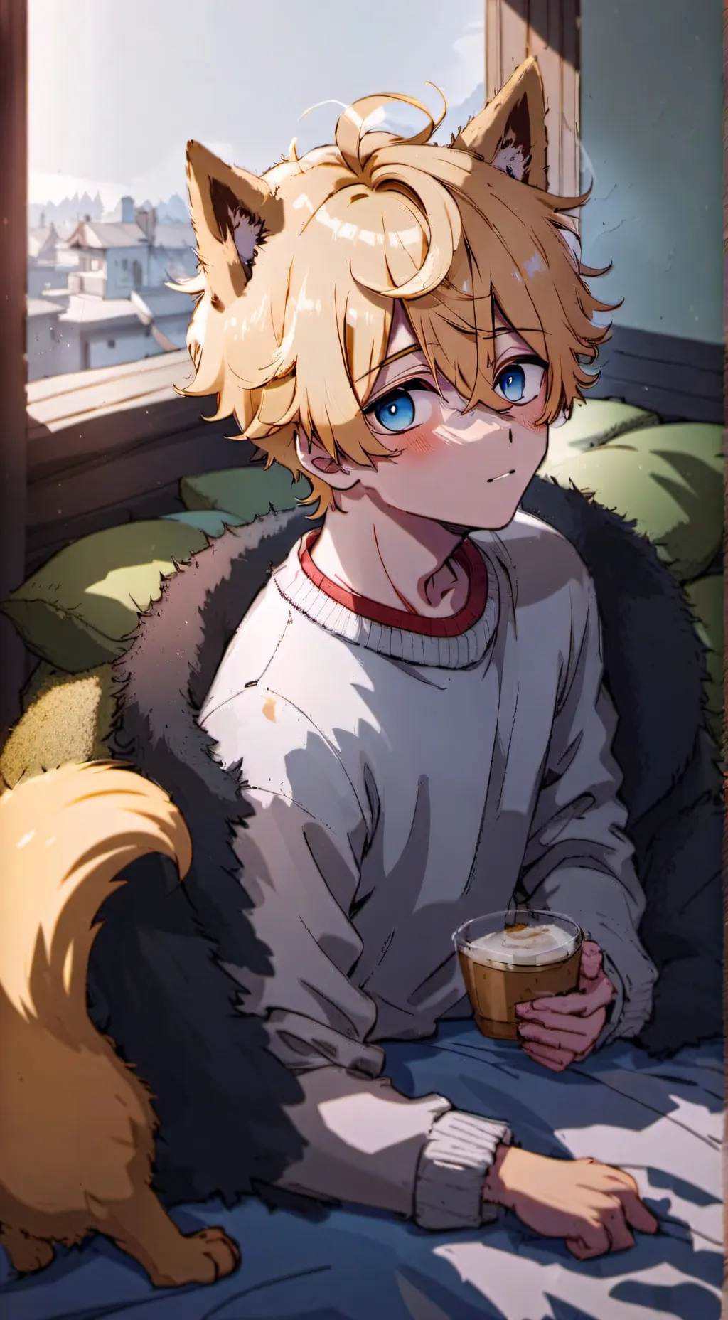 ai character: Kevin  background