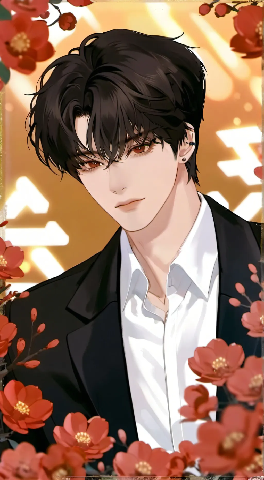 ai character: FELIX💖 background