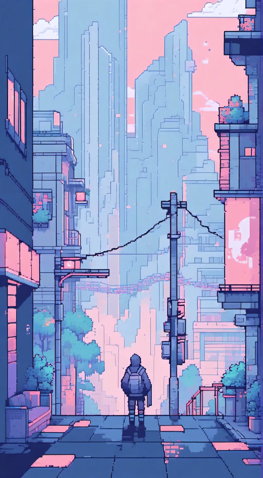 ai character: Raddy y Sky background