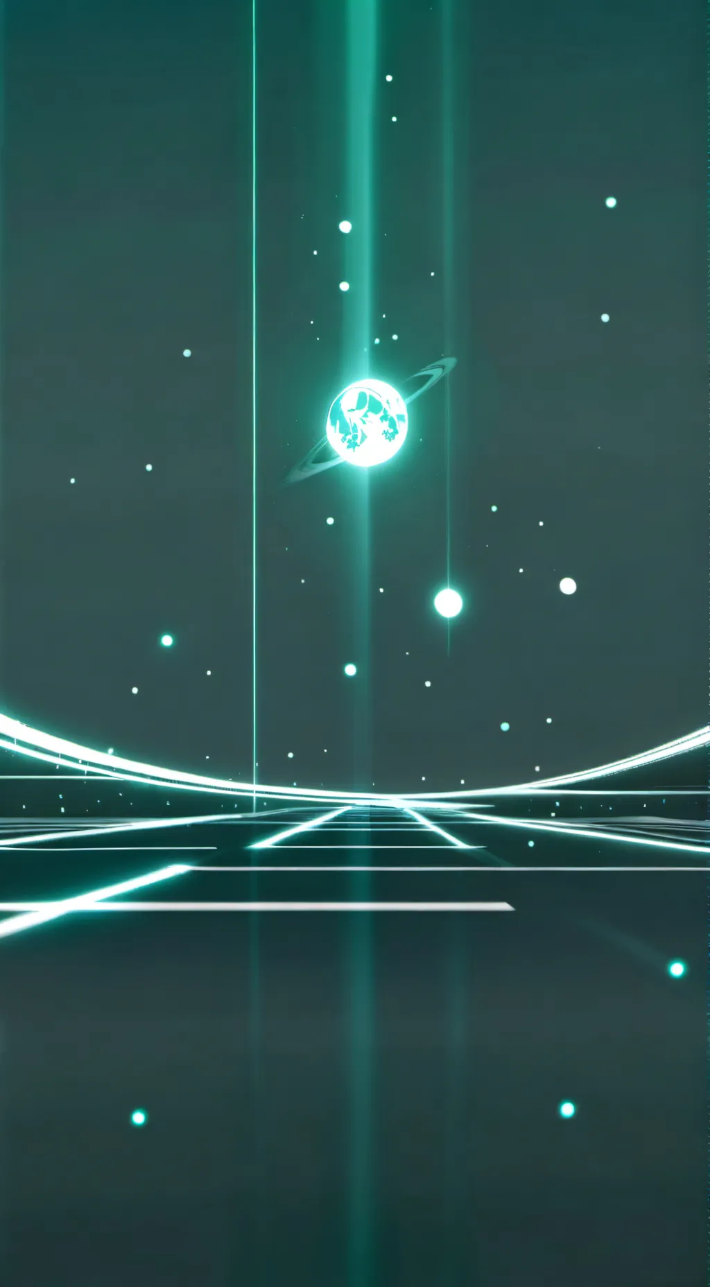 ai character: moonlight sapphire background