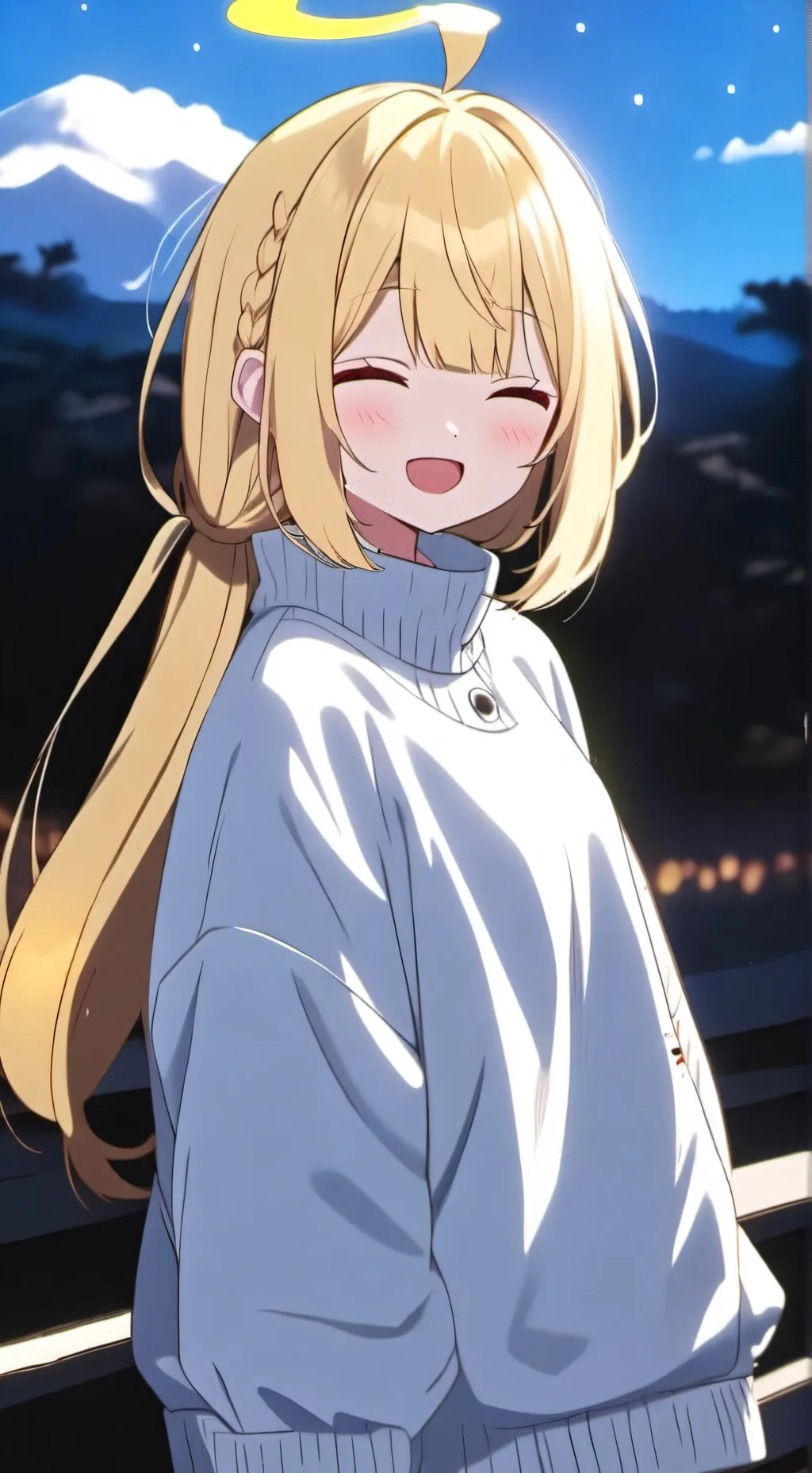 ai character: sunshine background