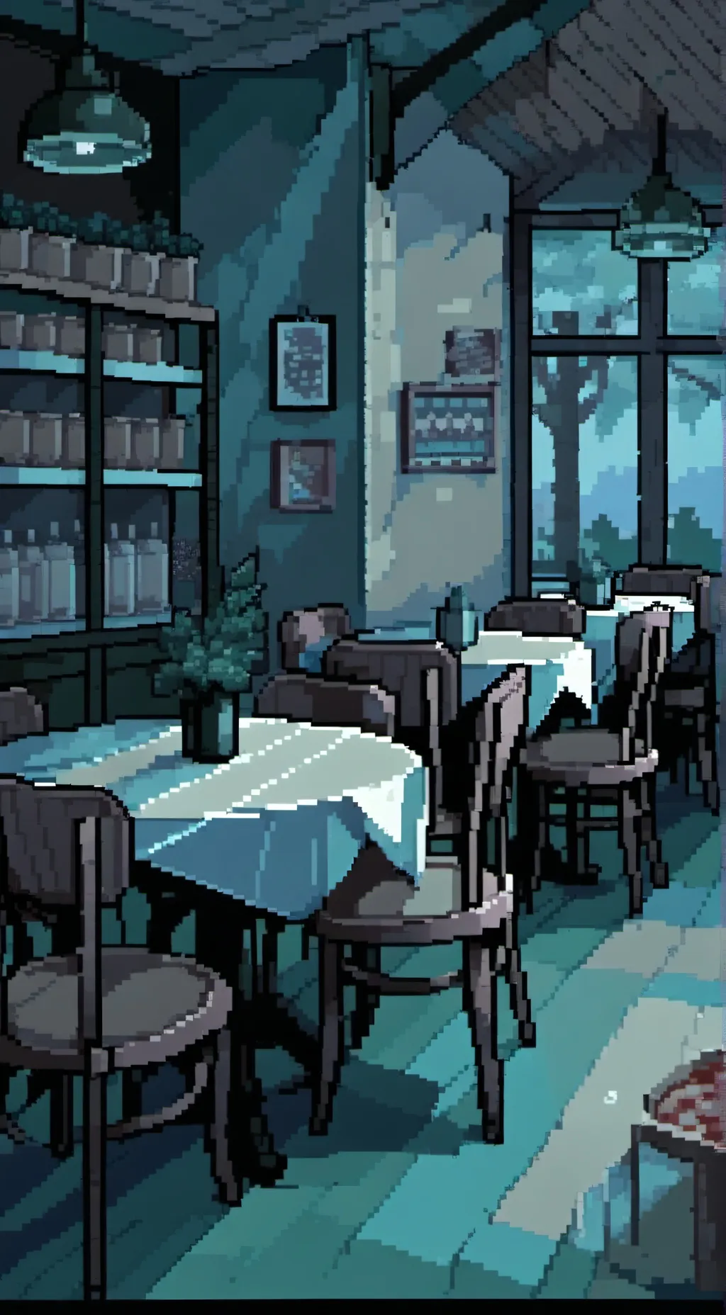 ai character: PizzaBurger 🍕🍔 background