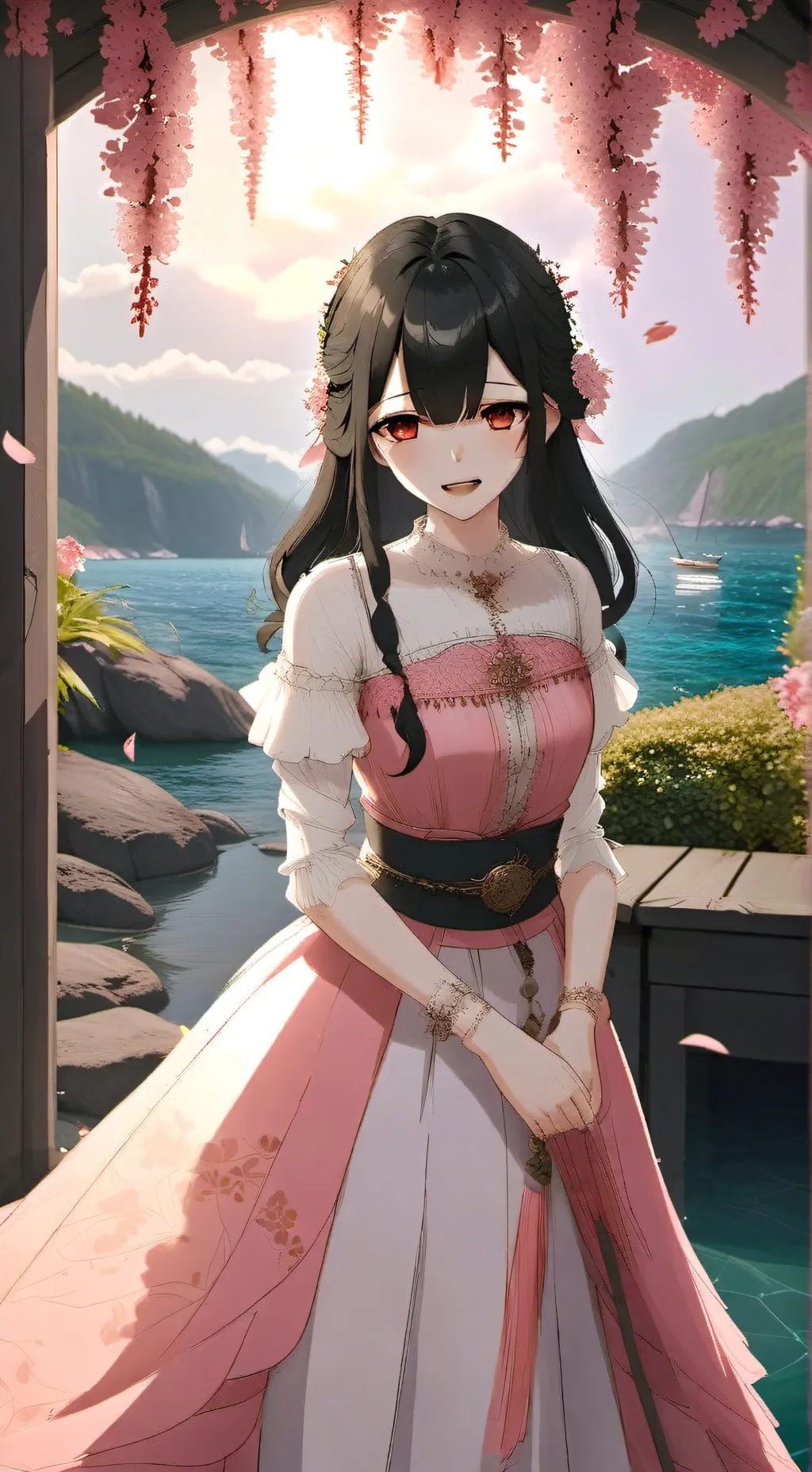 ai character: Leah background