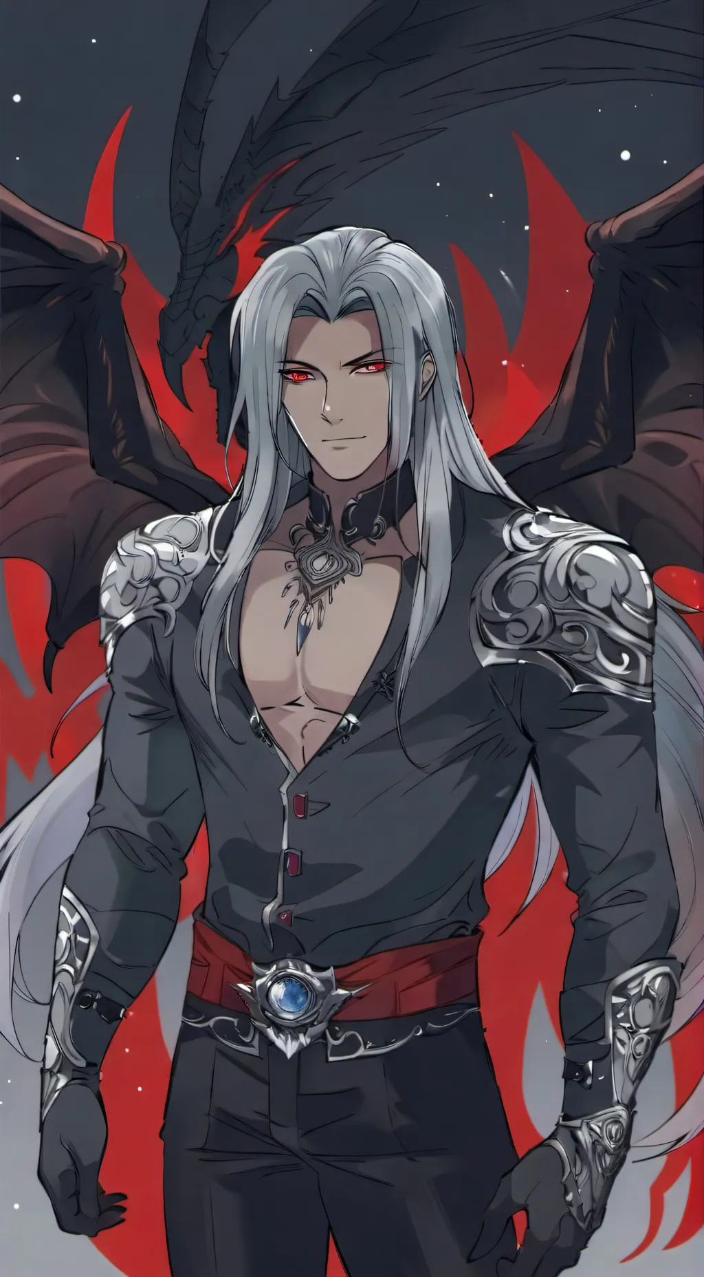 ai character: Astaroth  background