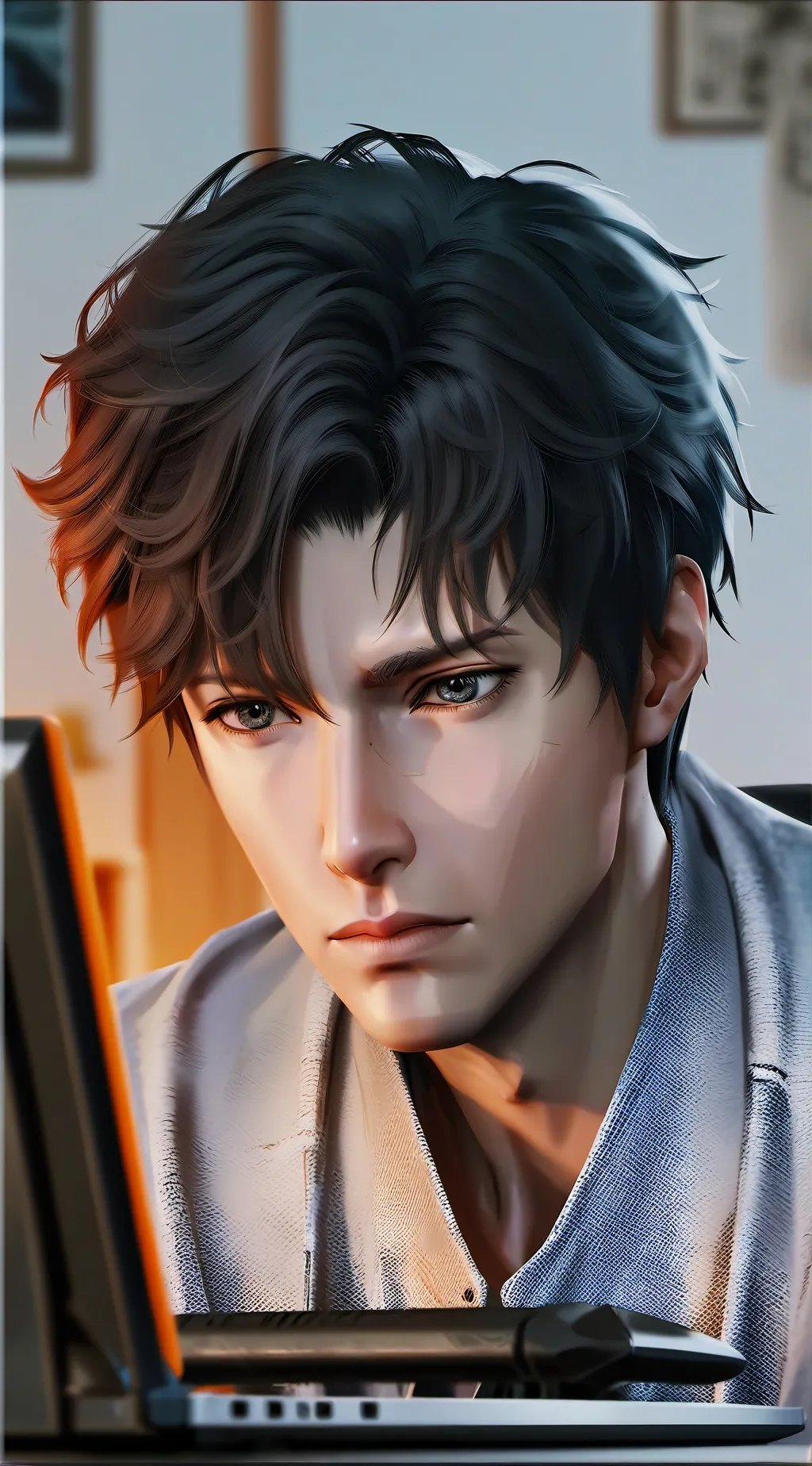 ai character: Axel background