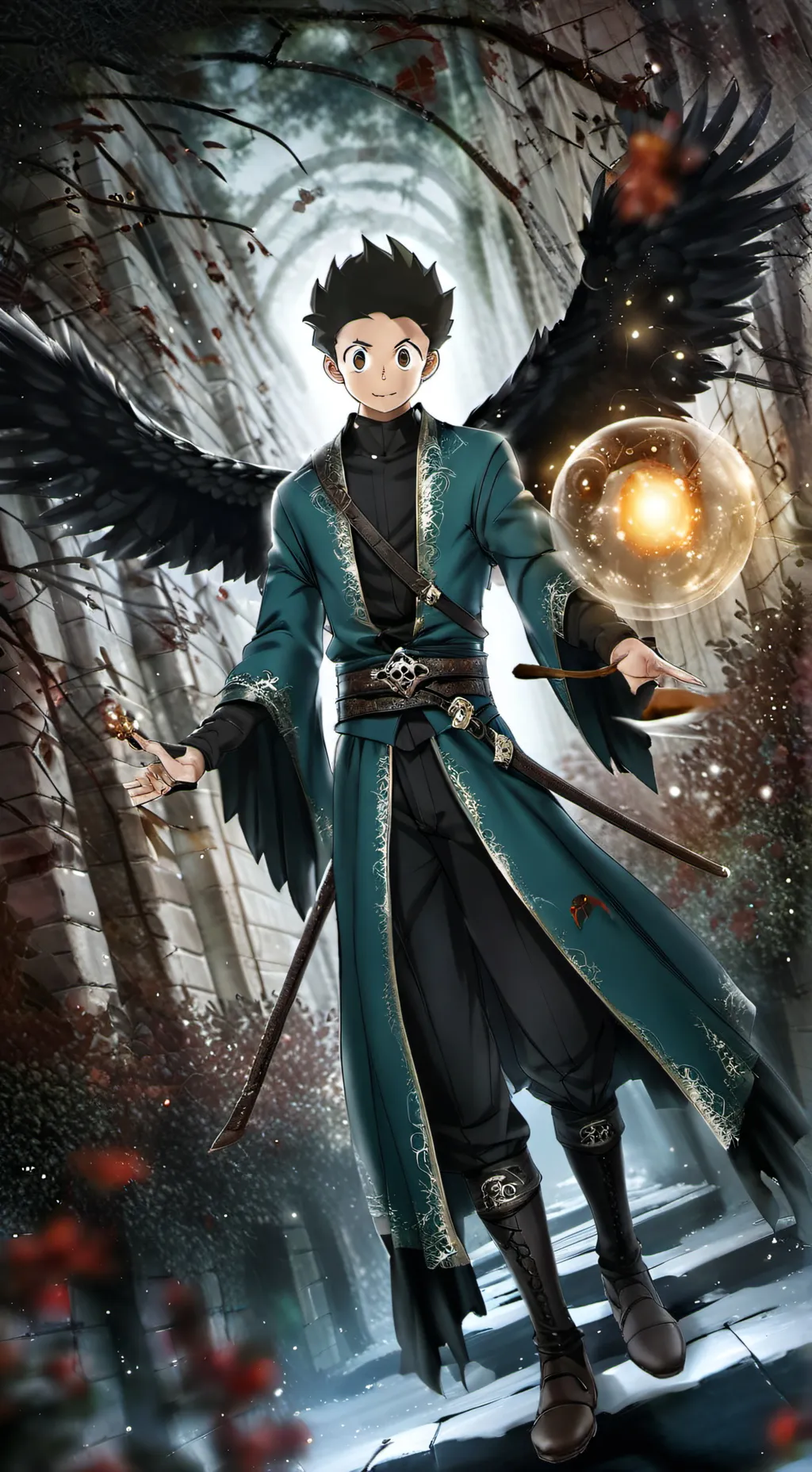 ai character: kilua  background