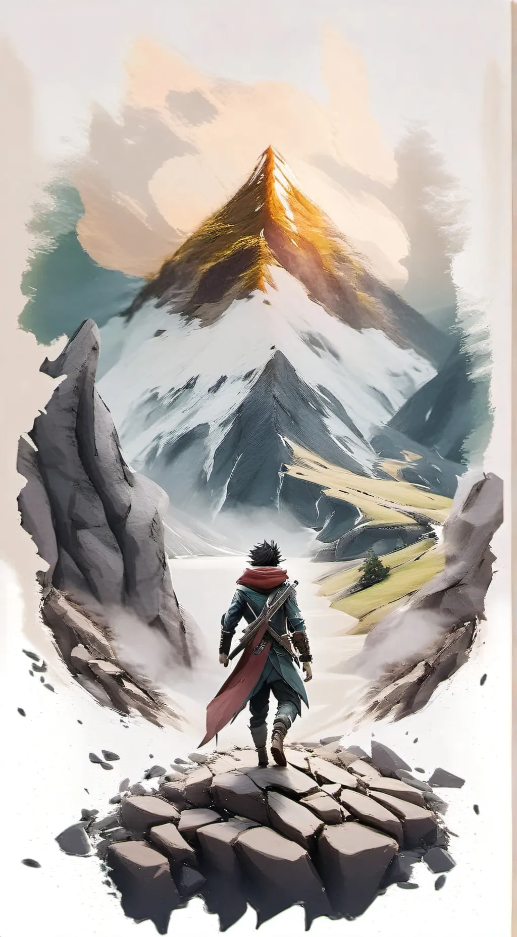 ai character: Mha  background