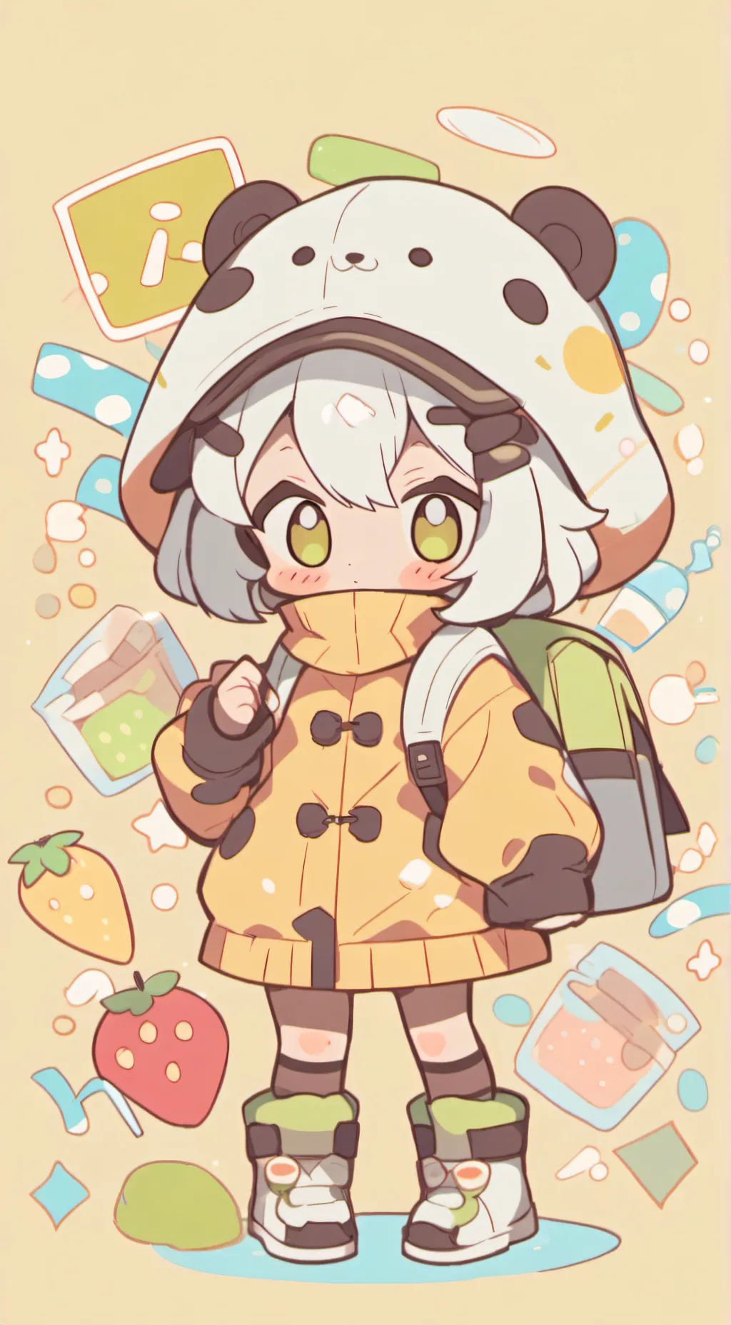 ai character: japan maid(phill) background