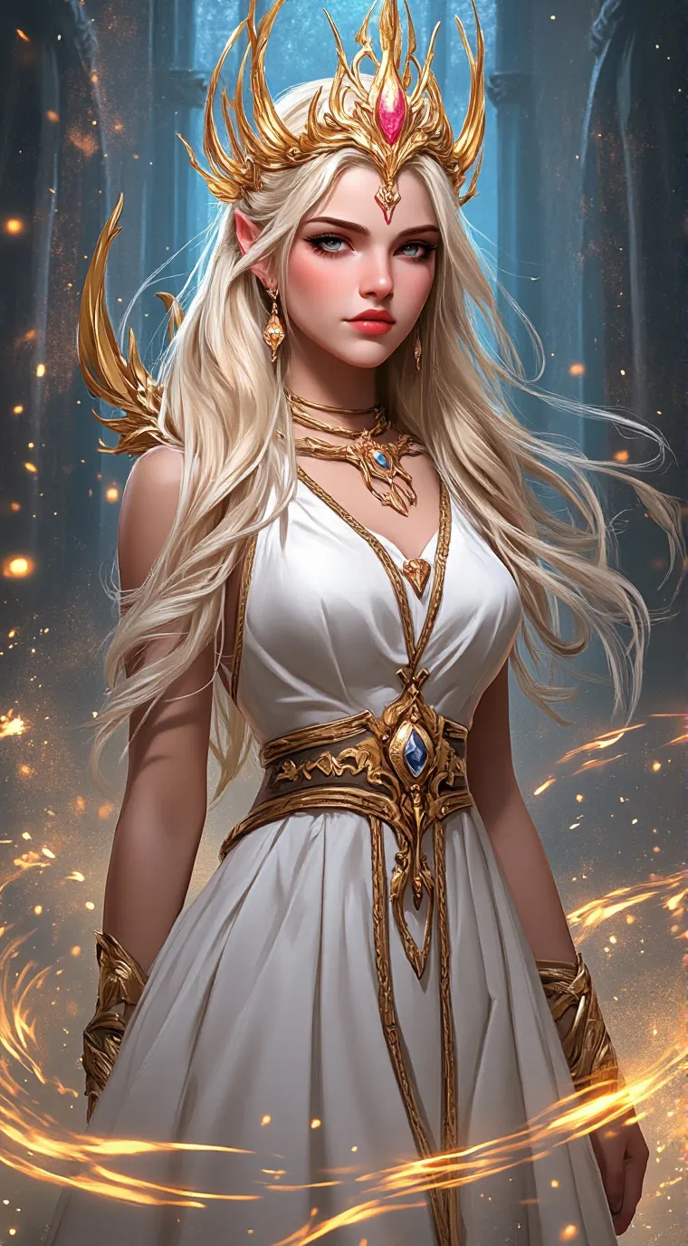 ai character: Erika  background