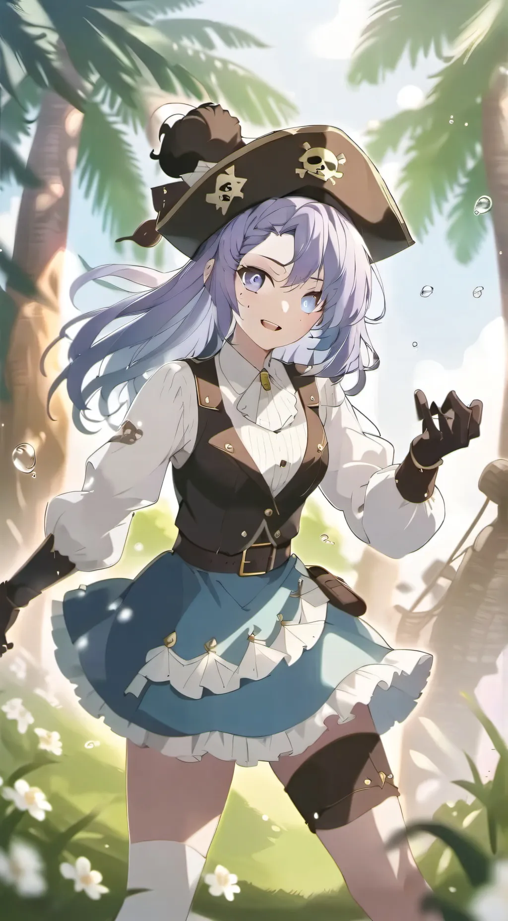 ai character: pirate background