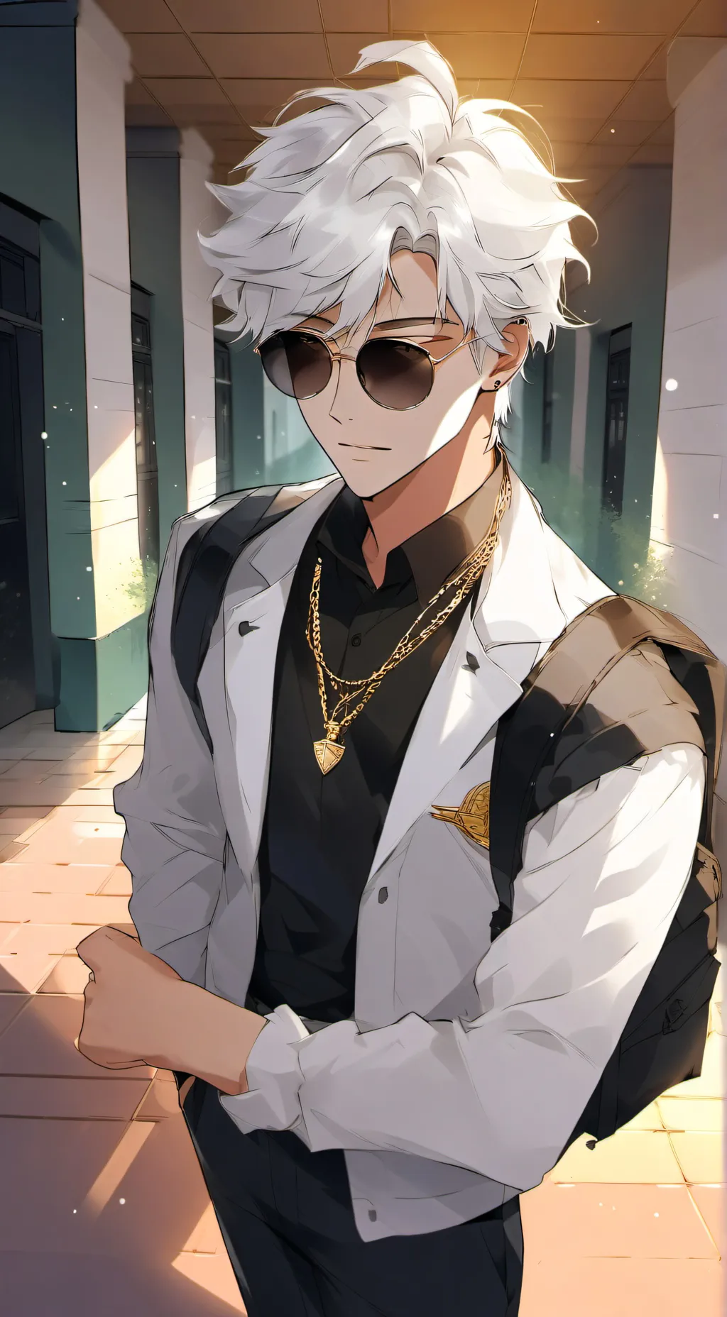ai character: Zach background