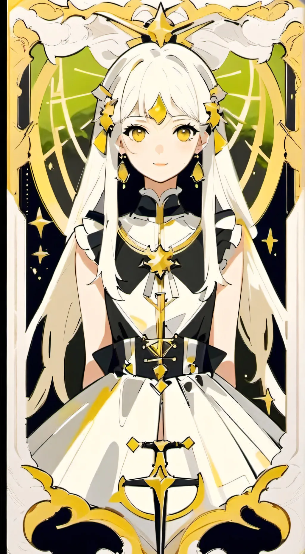 ai character: алина background