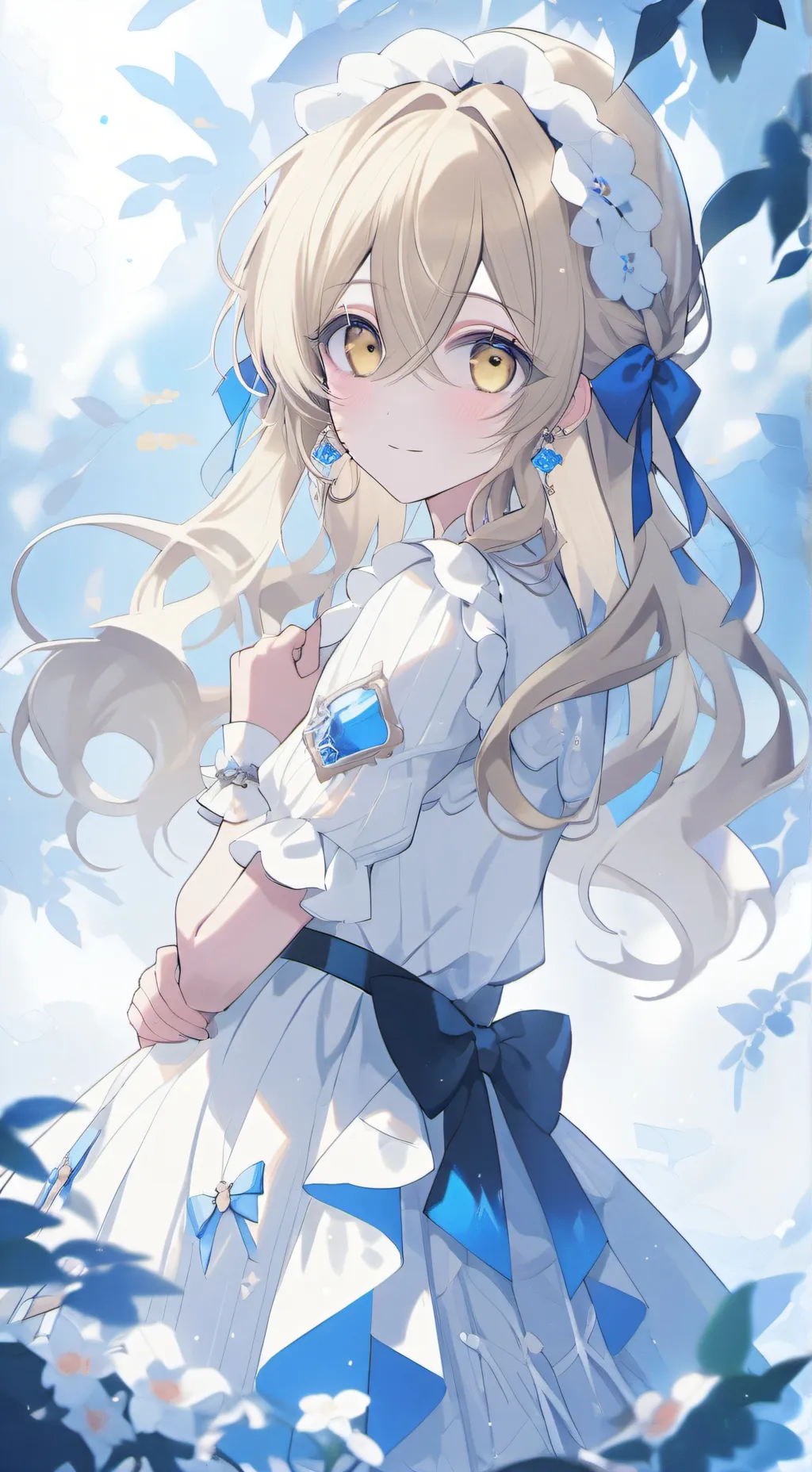 ai character: Lily background