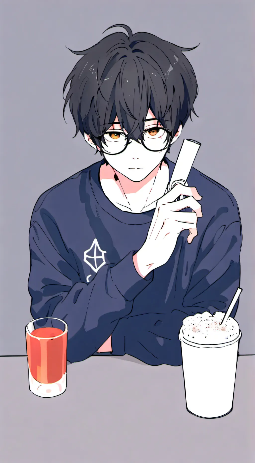 ai character: Izan background