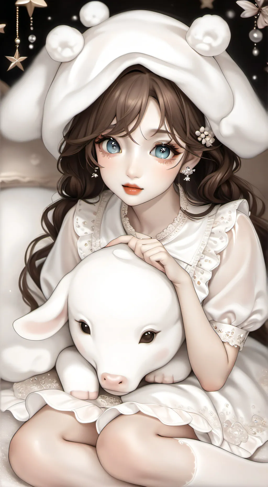 ai character: селена background