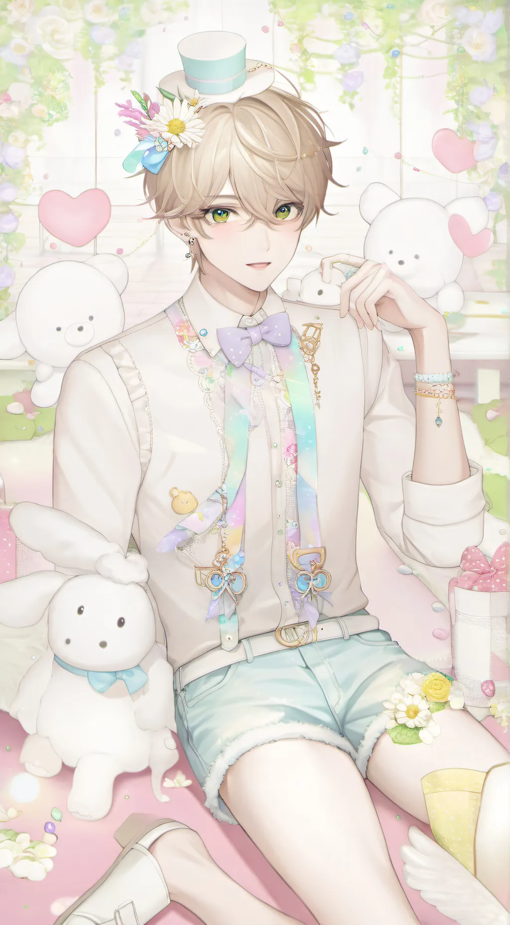 ai character: uhh background