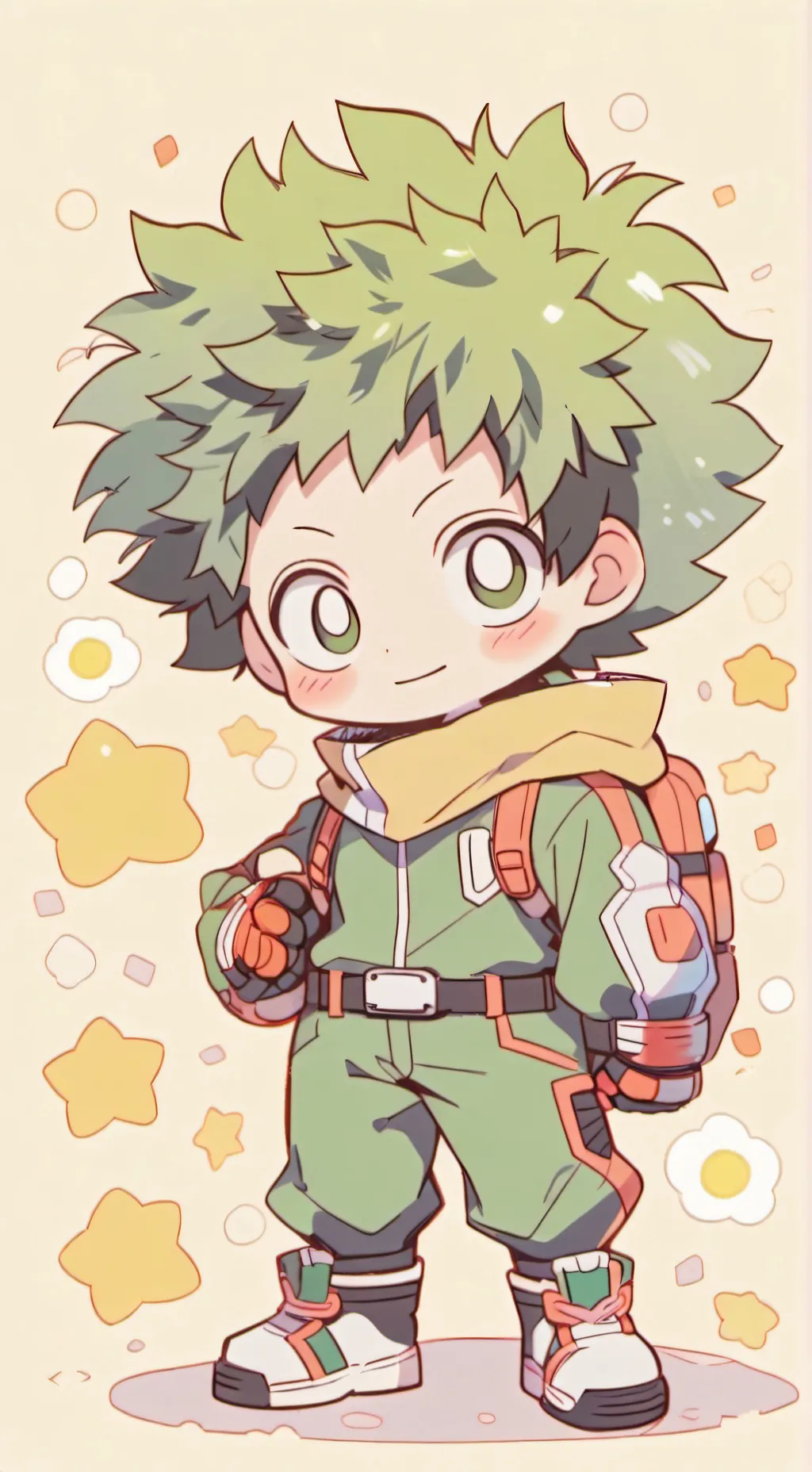 ai character: Deku’s lil sis background
