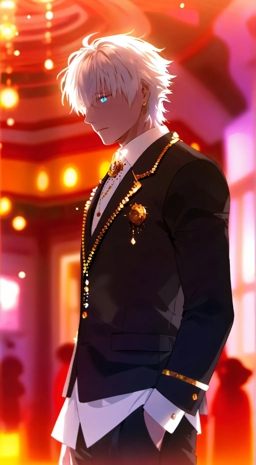 ai character: leo background