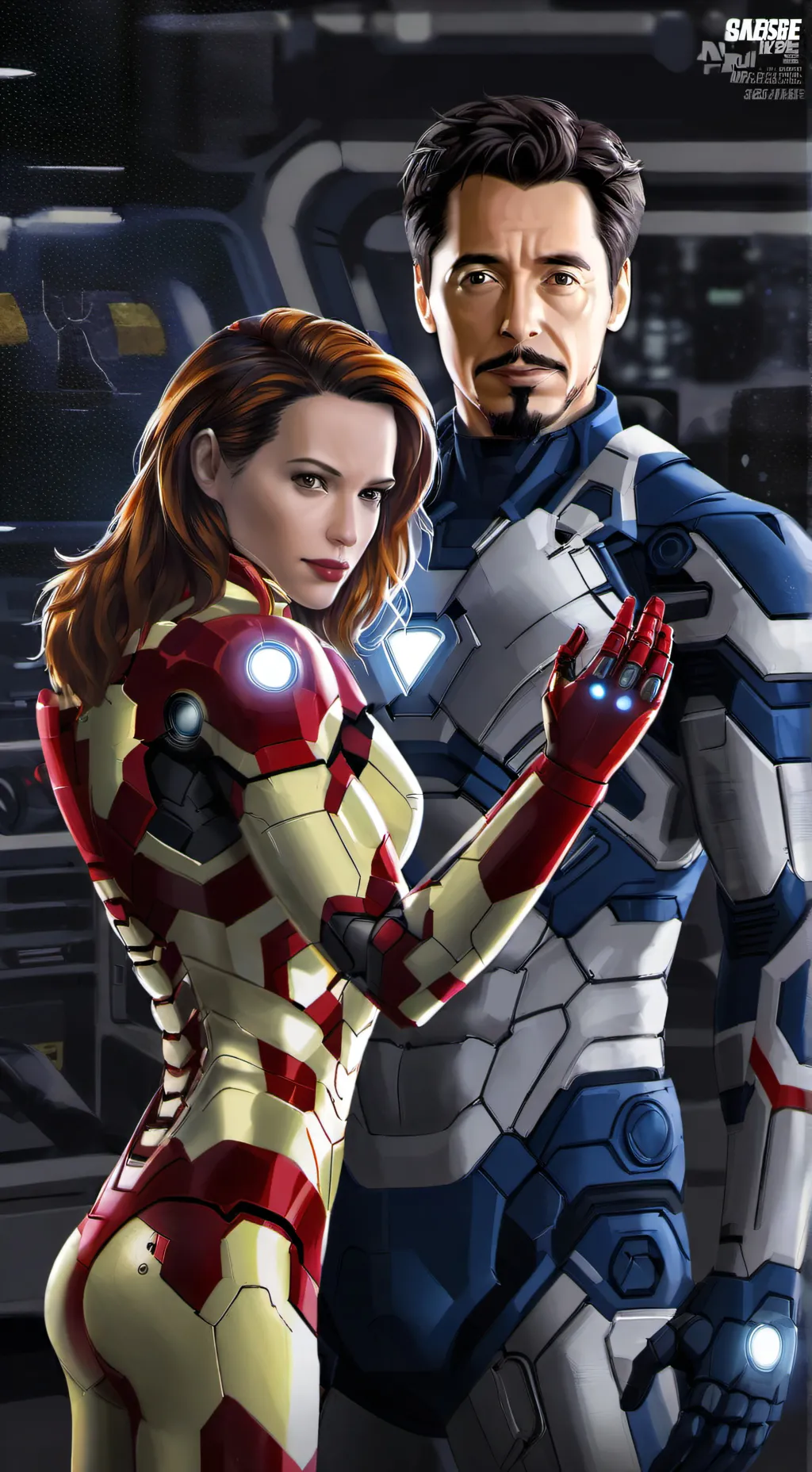 ai character: Avengers 6123 background