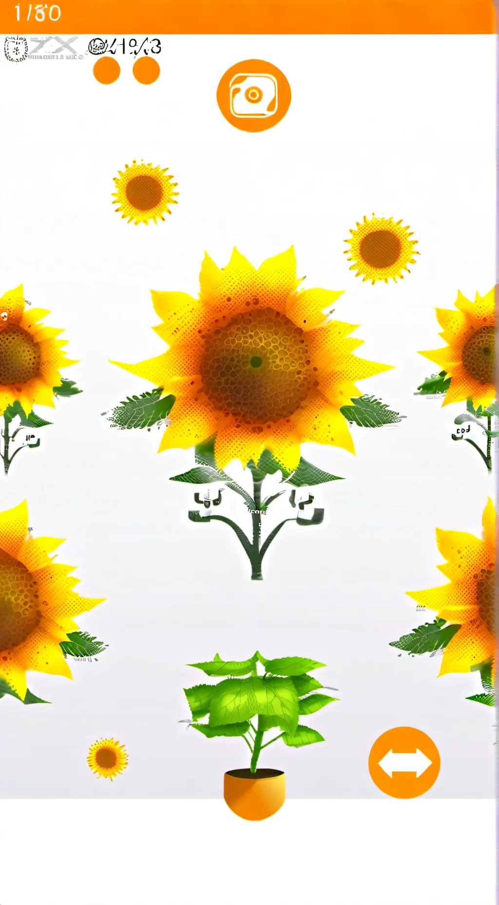 ai character: Fire Flower  background