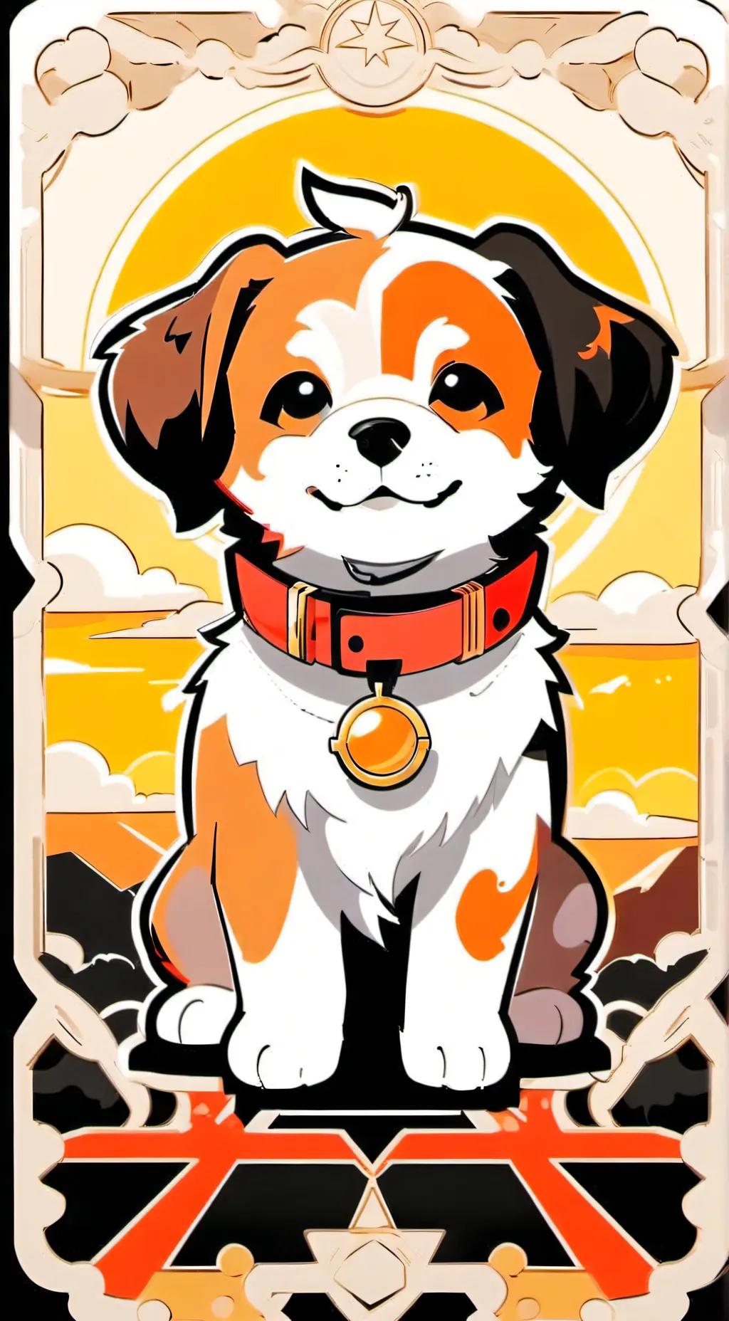 ai character: dogday background