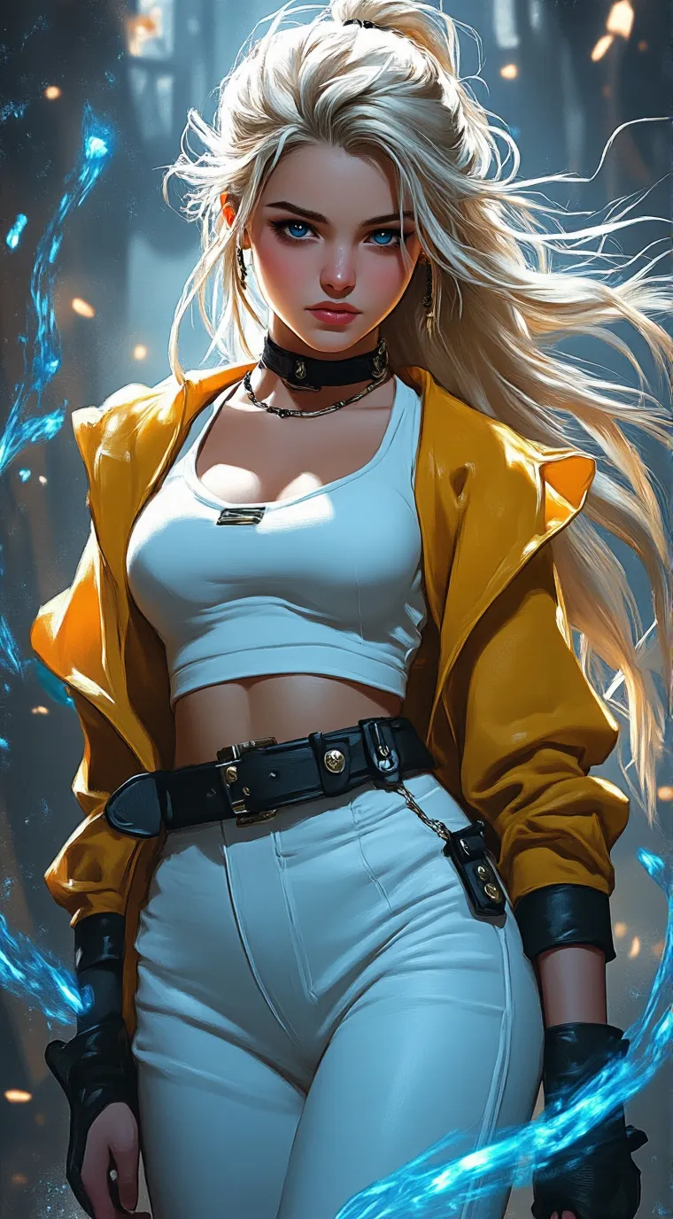 ai character: Chloe bourgeois  background