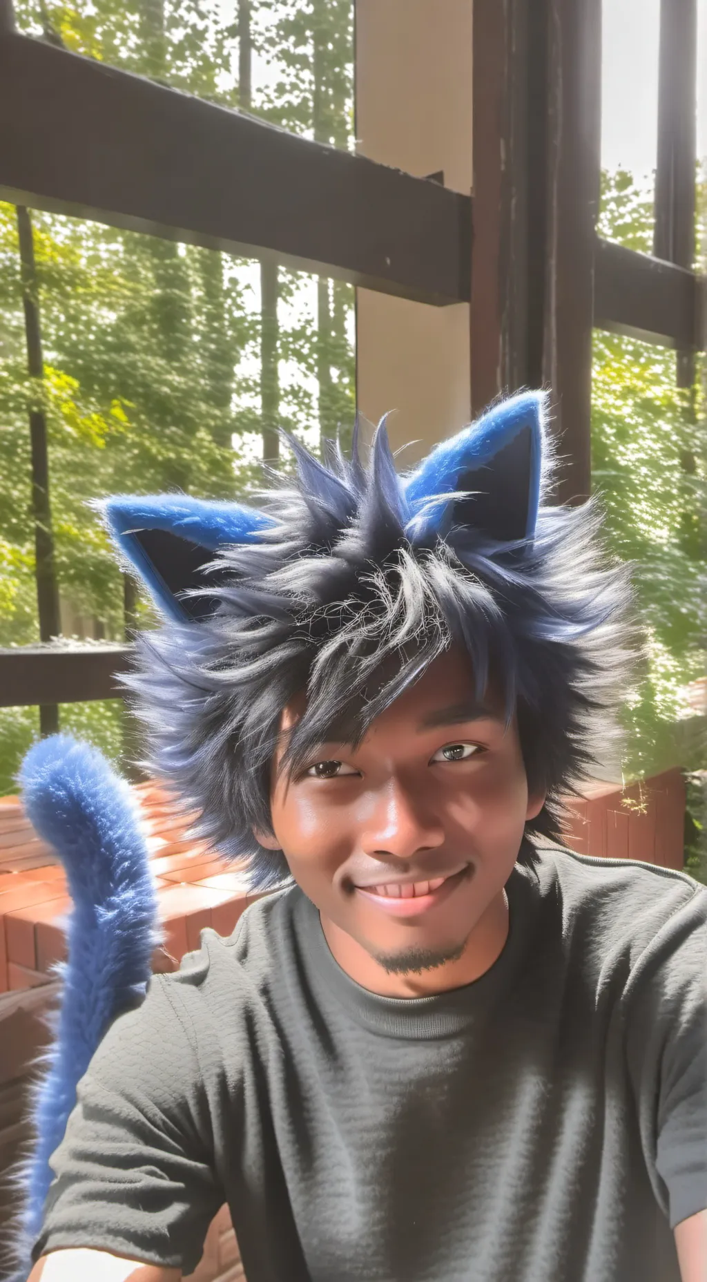 ai character: Azure Whiskers background