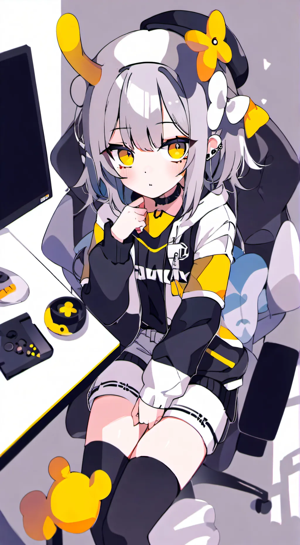 ai character: Sofia annoying gf background