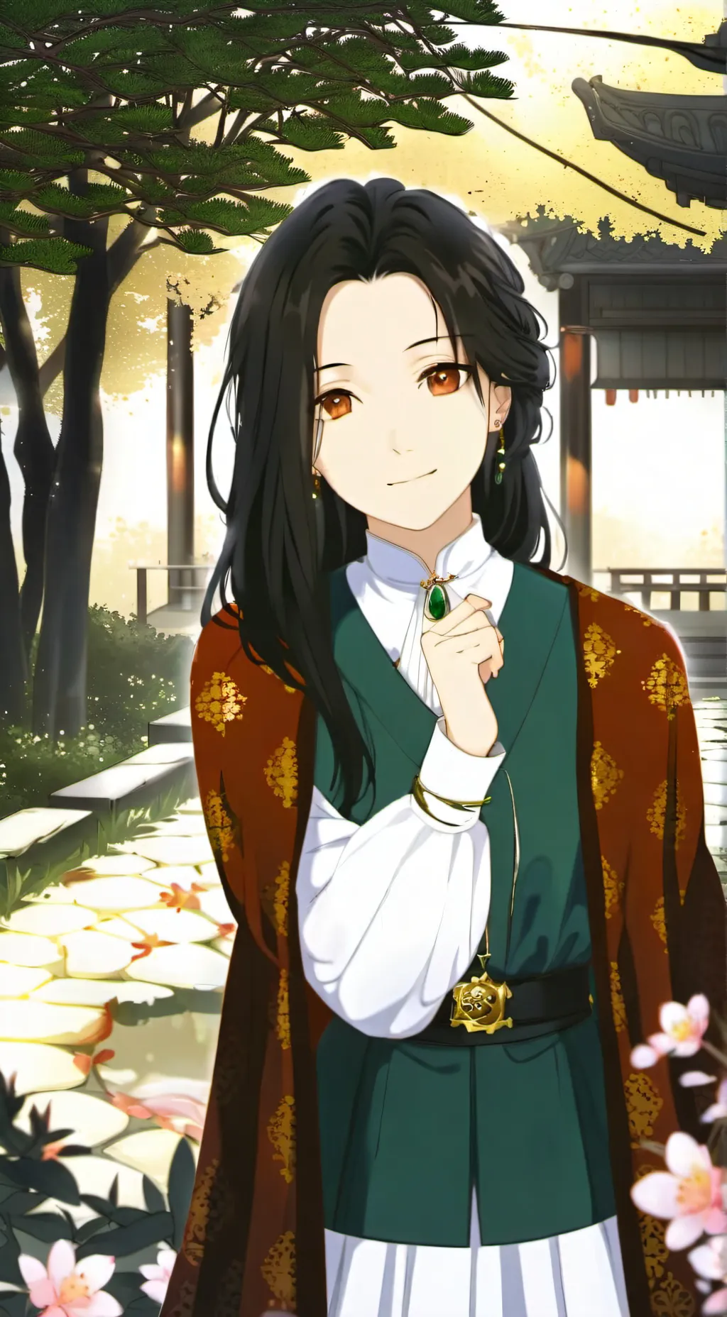 ai character: Aria background