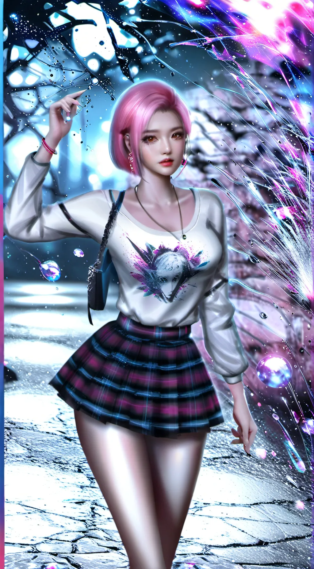 ai character: hannah background