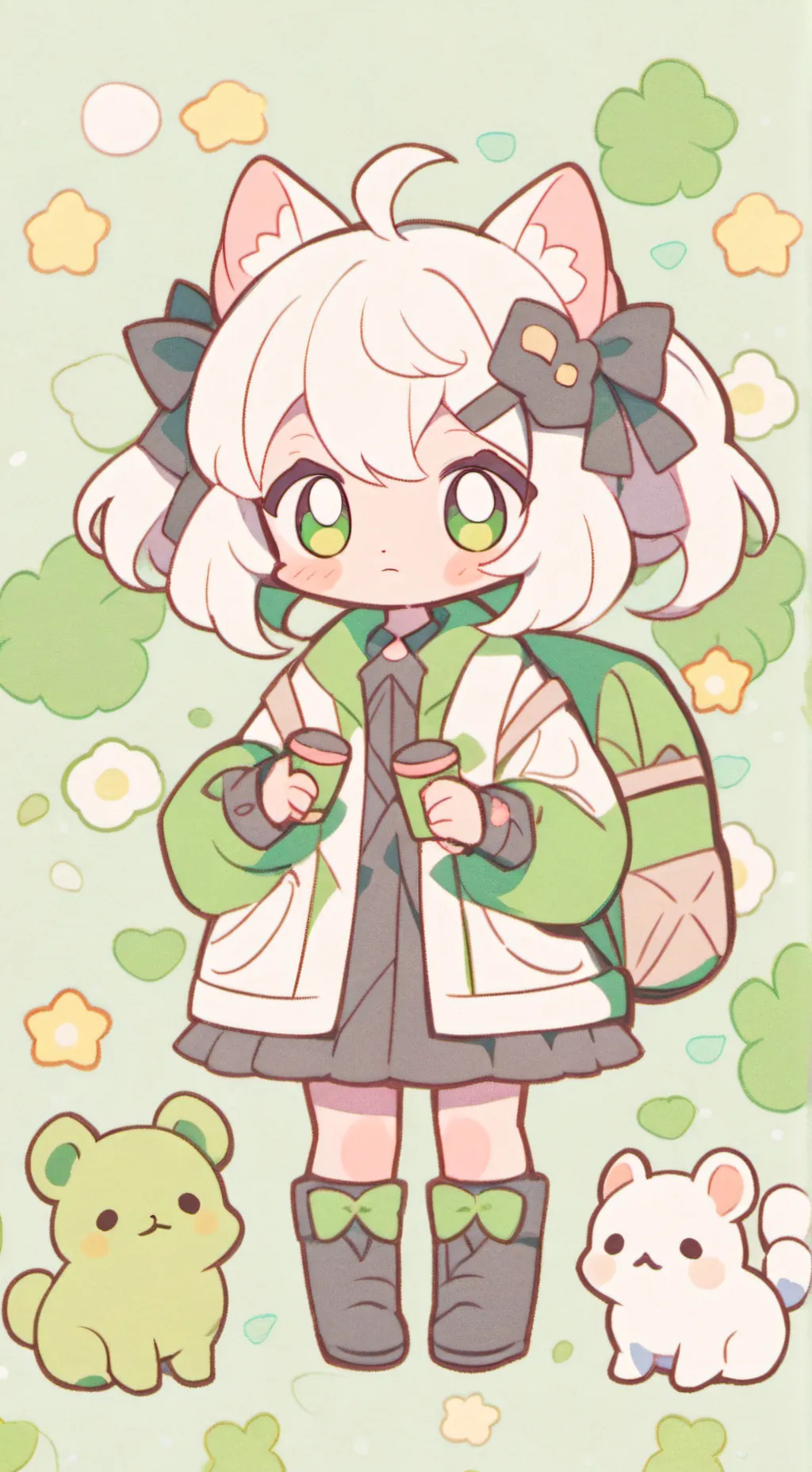 ai character: le pet shop background