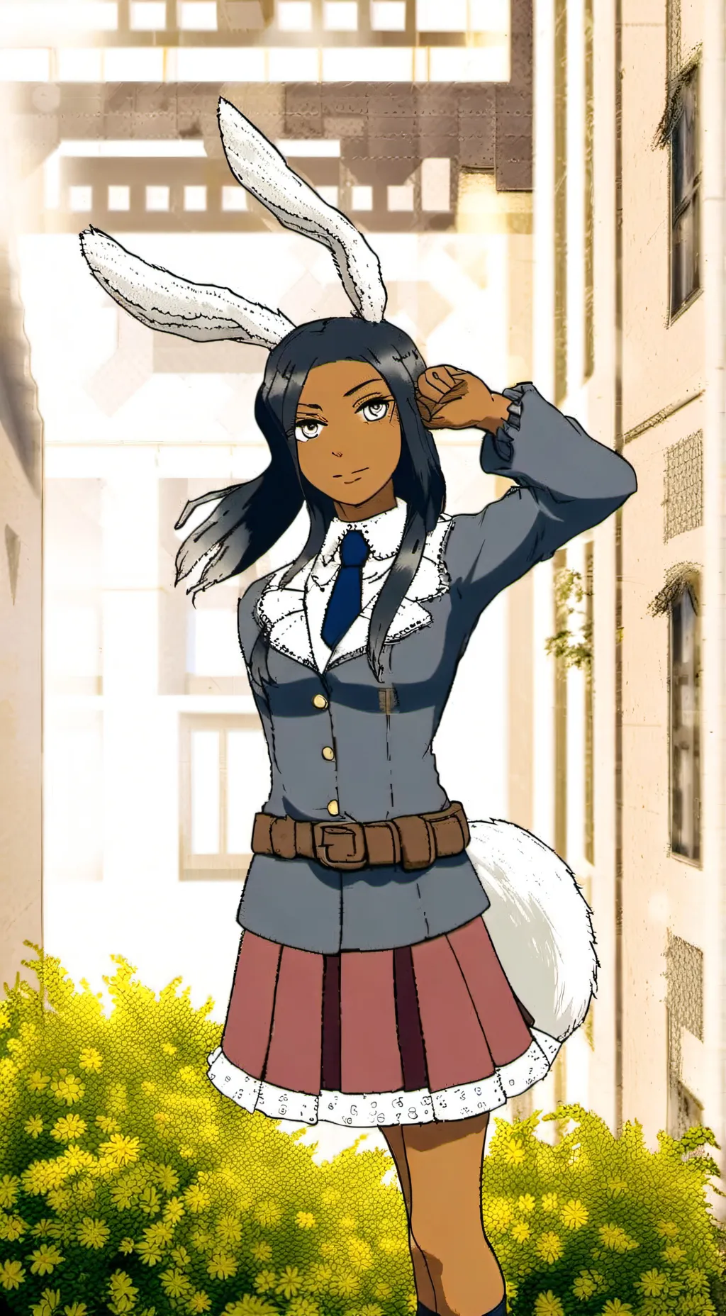 ai character: mirko x tamaki mha background