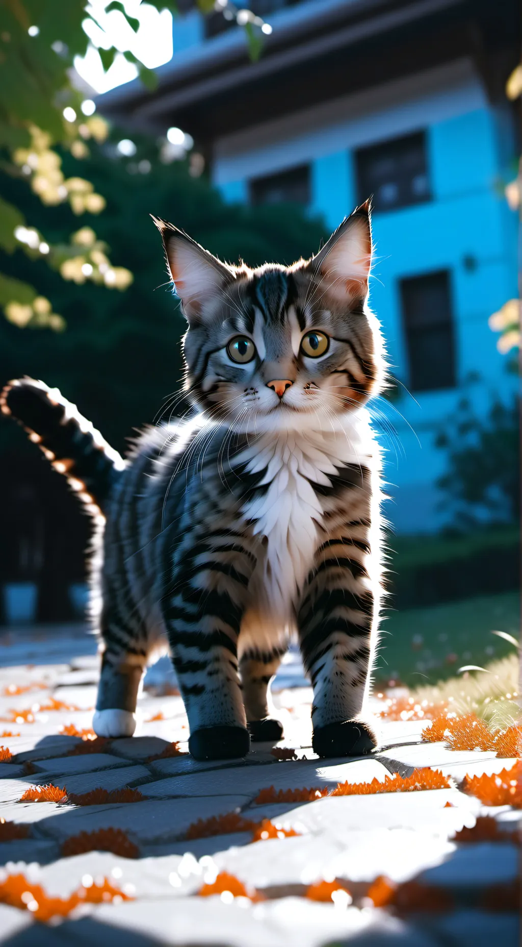 ai character: Kitty background