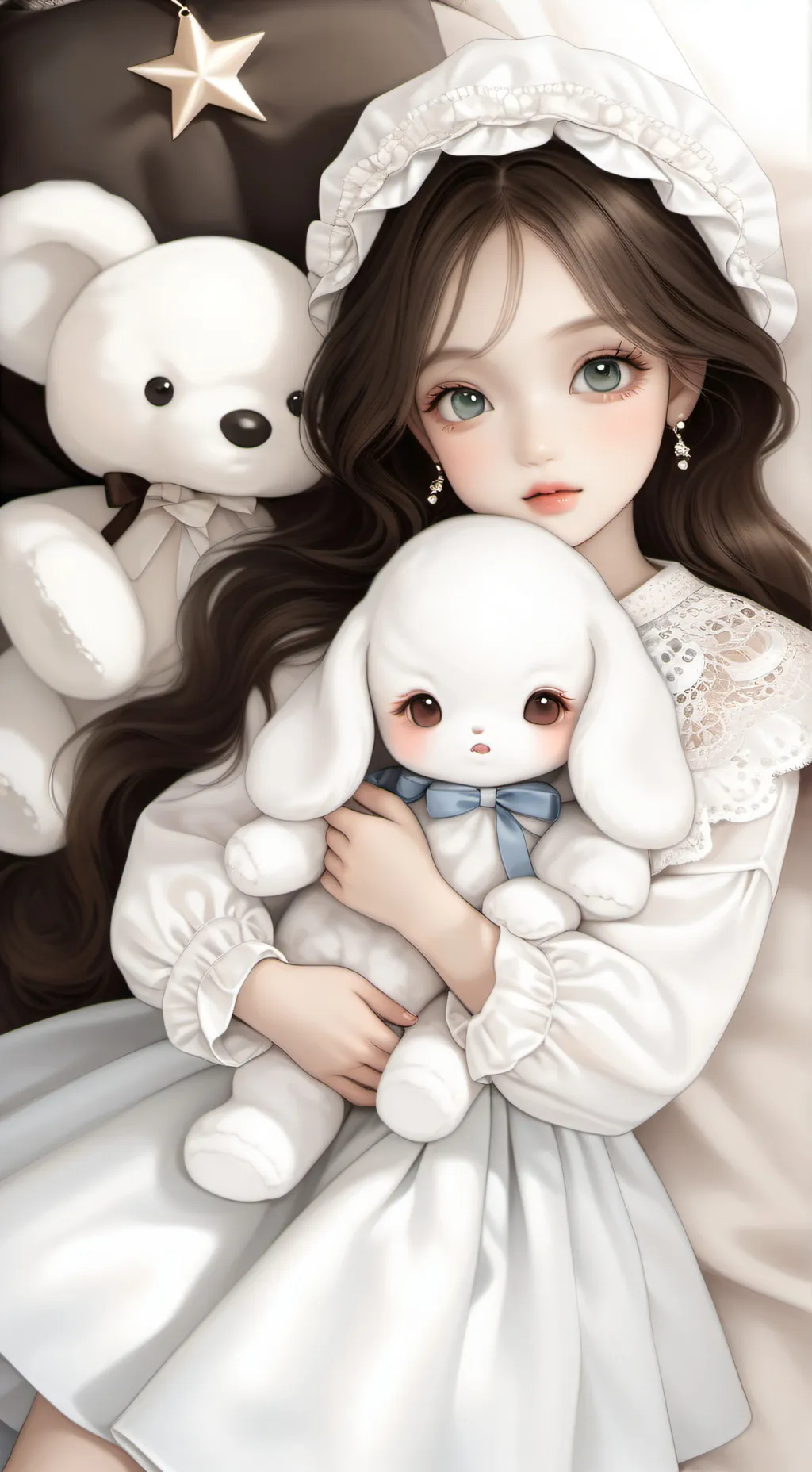 ai character: Kiara background