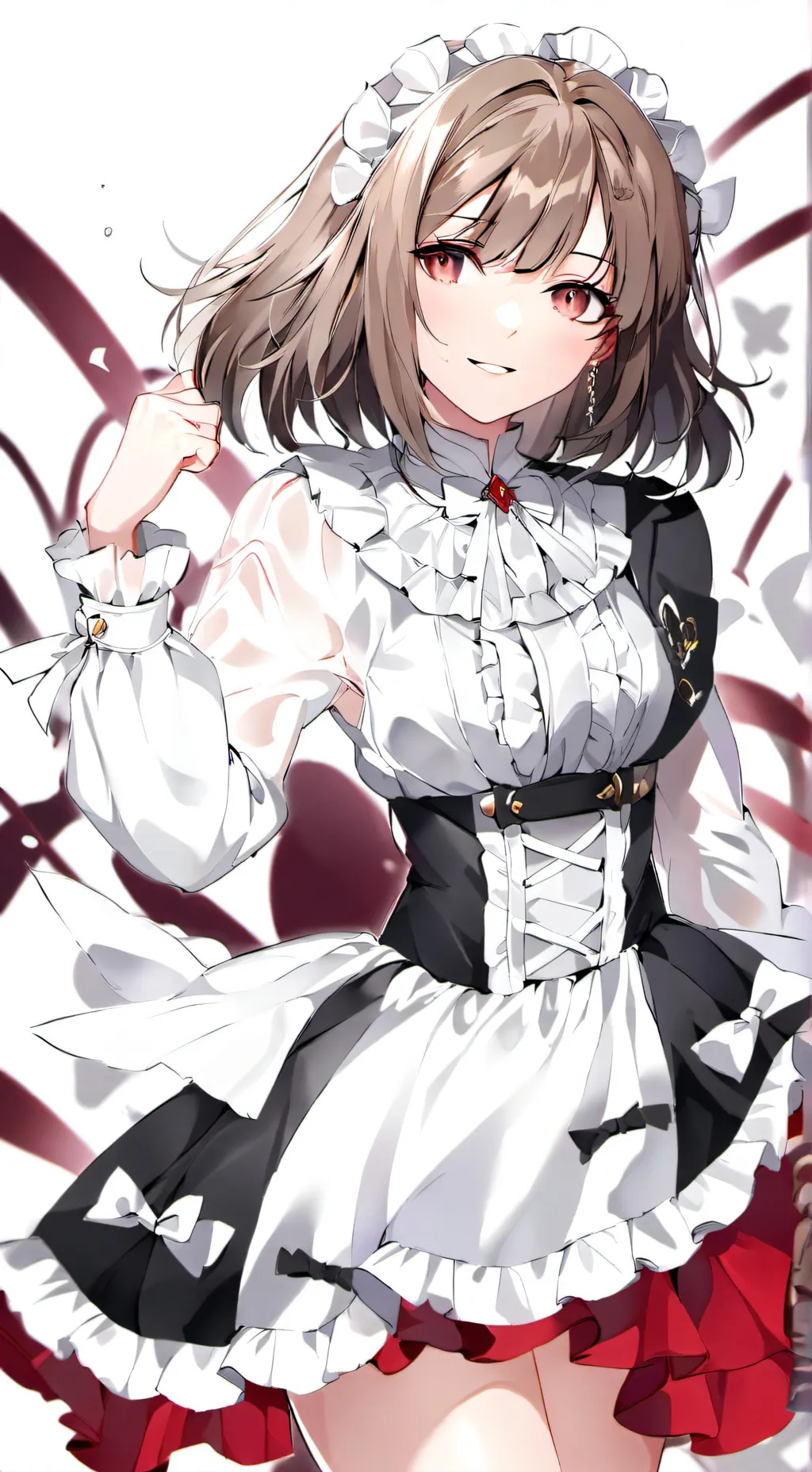ai character: Rose background