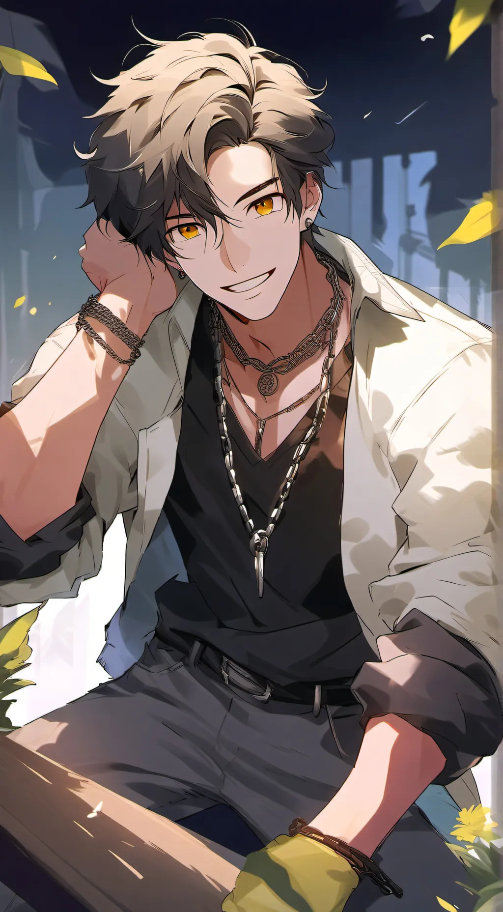 ai character: Marcus Caronte background