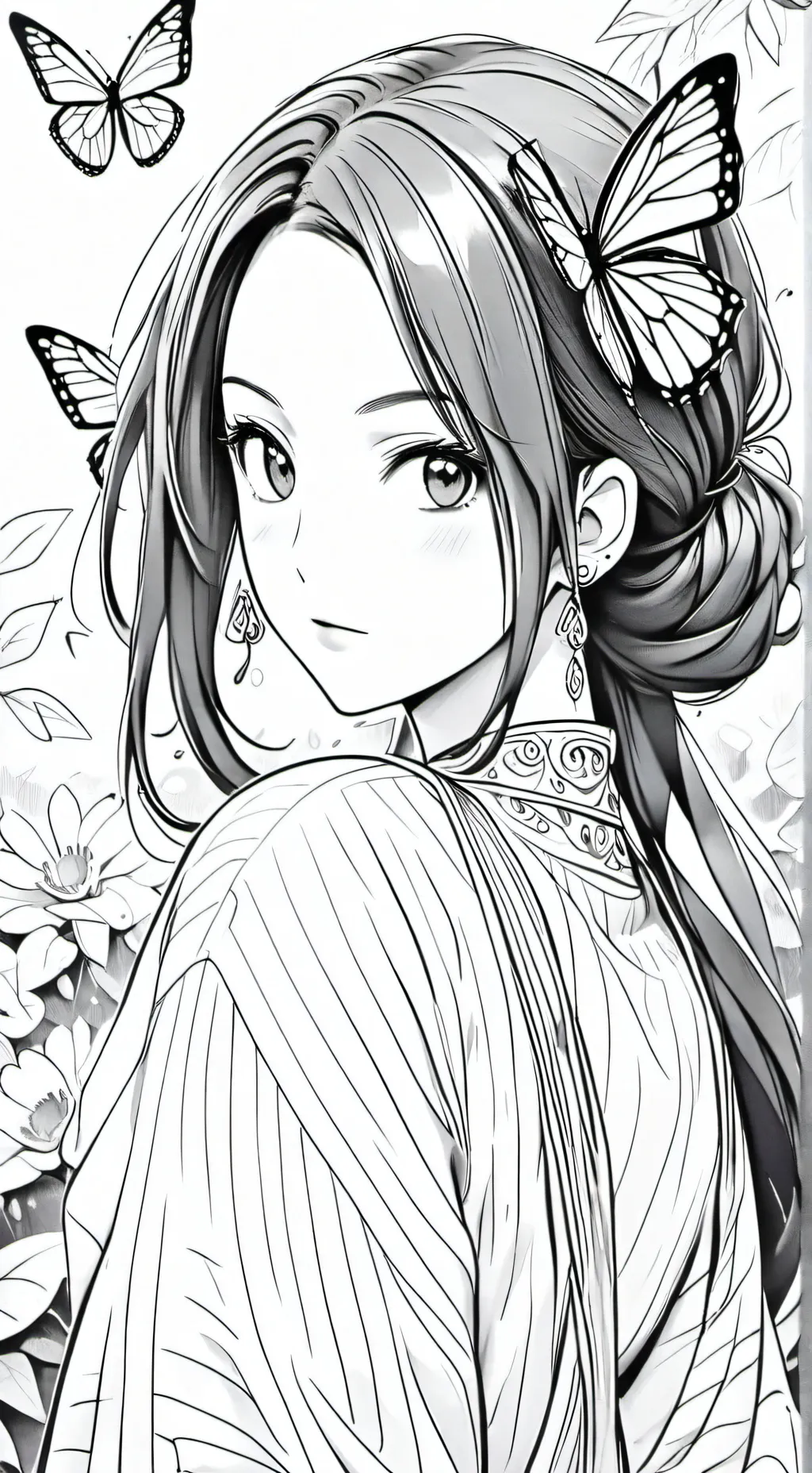 ai character: shinobu lamariposa background