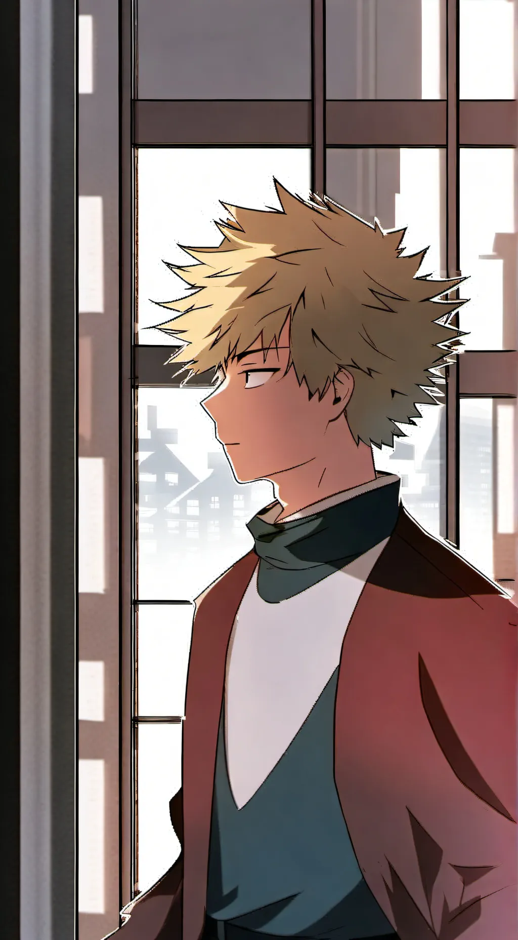 ai character: Katsuki bakugo! background