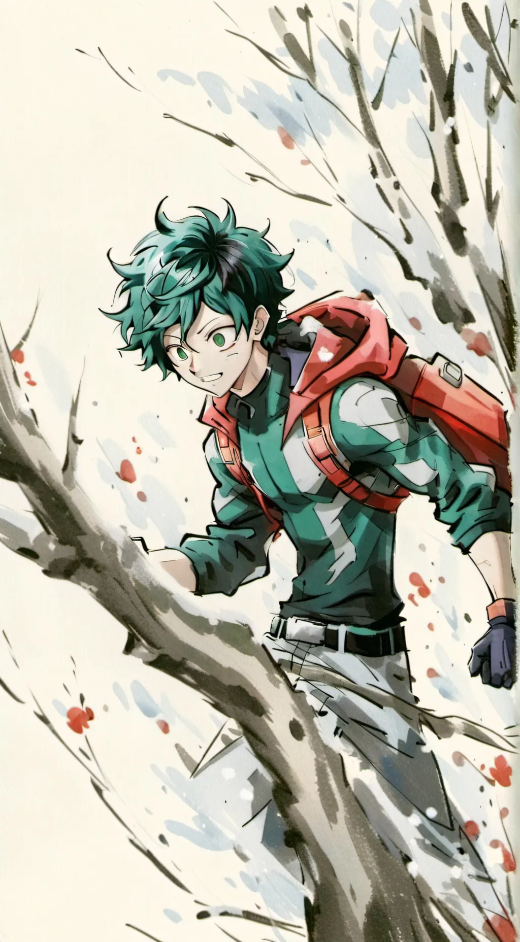 ai character: MHA x my OC part 1 background