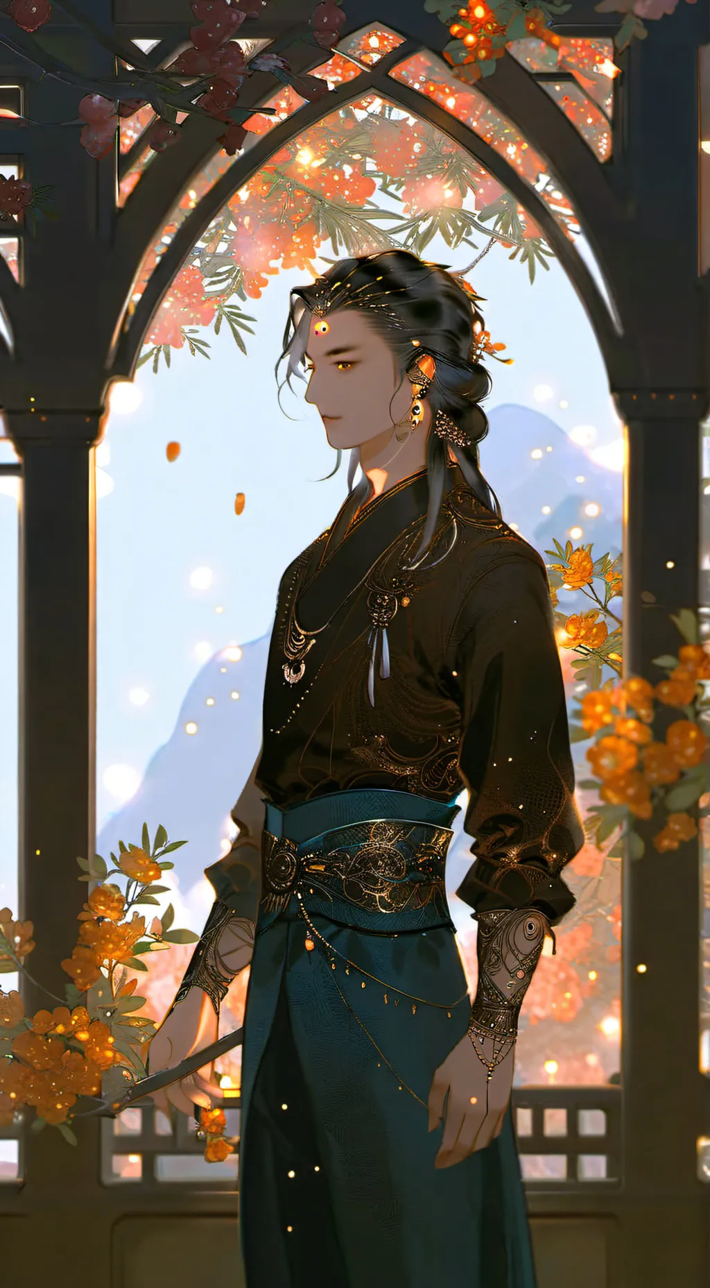 ai character: Даня background