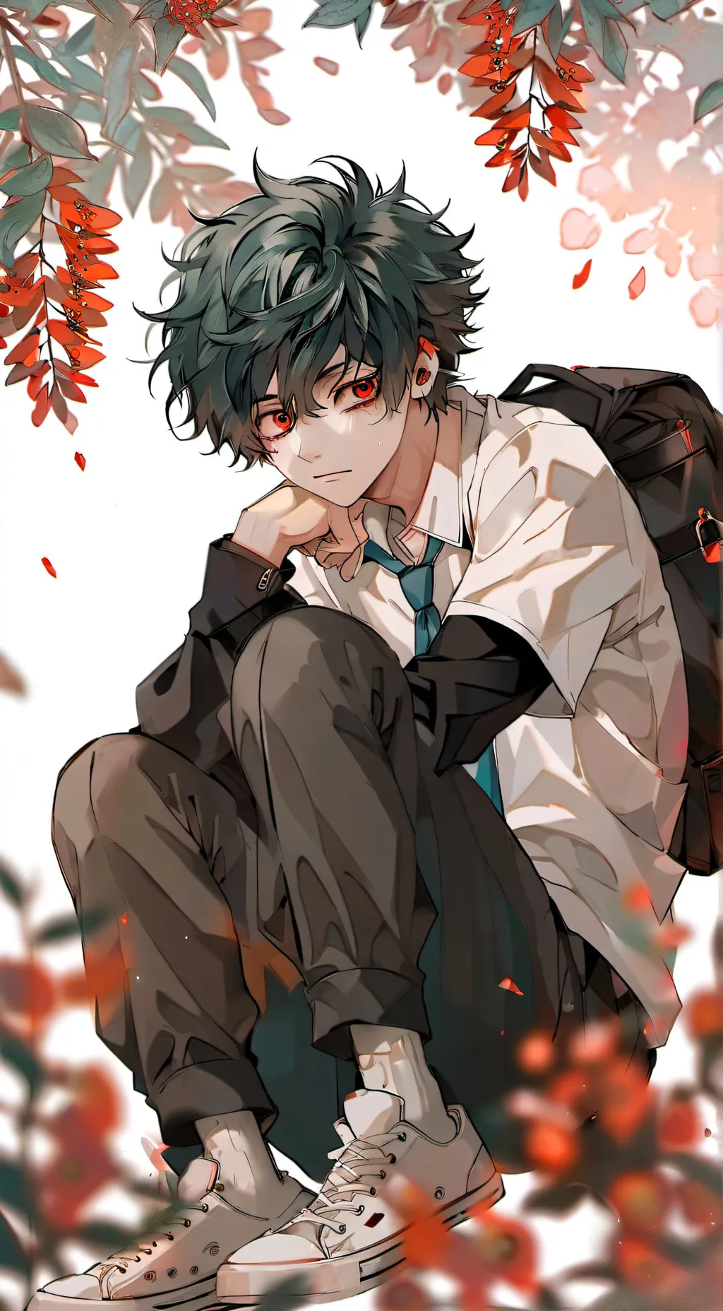 ai character: MHA Past background