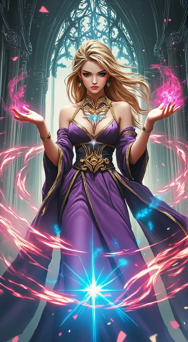 ai character: goddess Emily  background