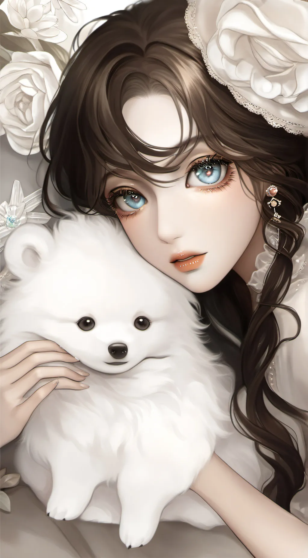ai character: ji-heon  background