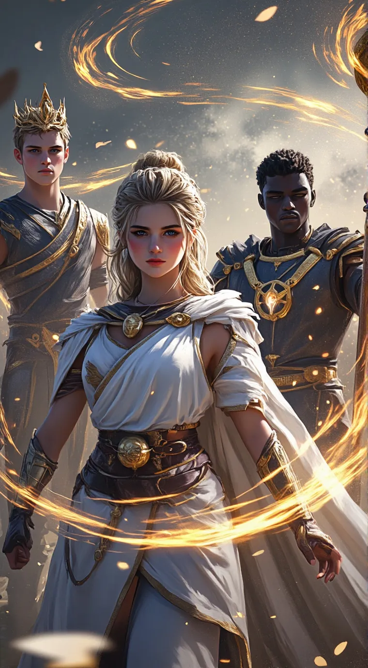 ai character: king mage fighter background