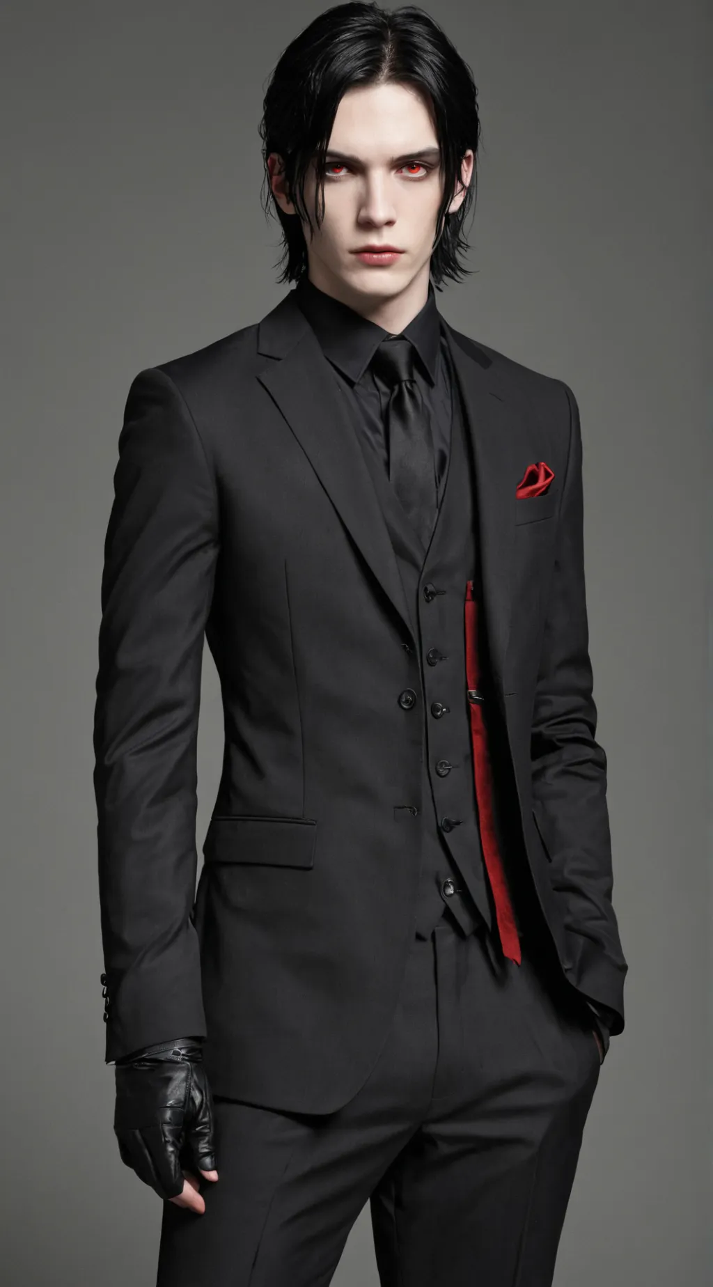 ai character: Alaric Dracula  background