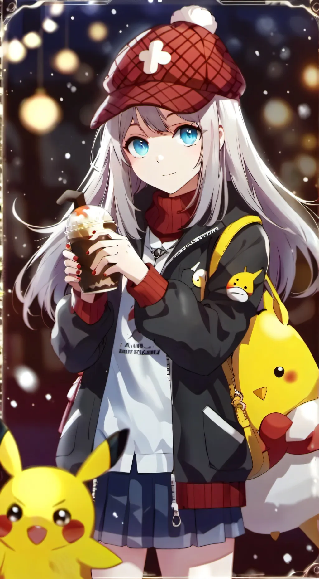 ai character: Luna background
